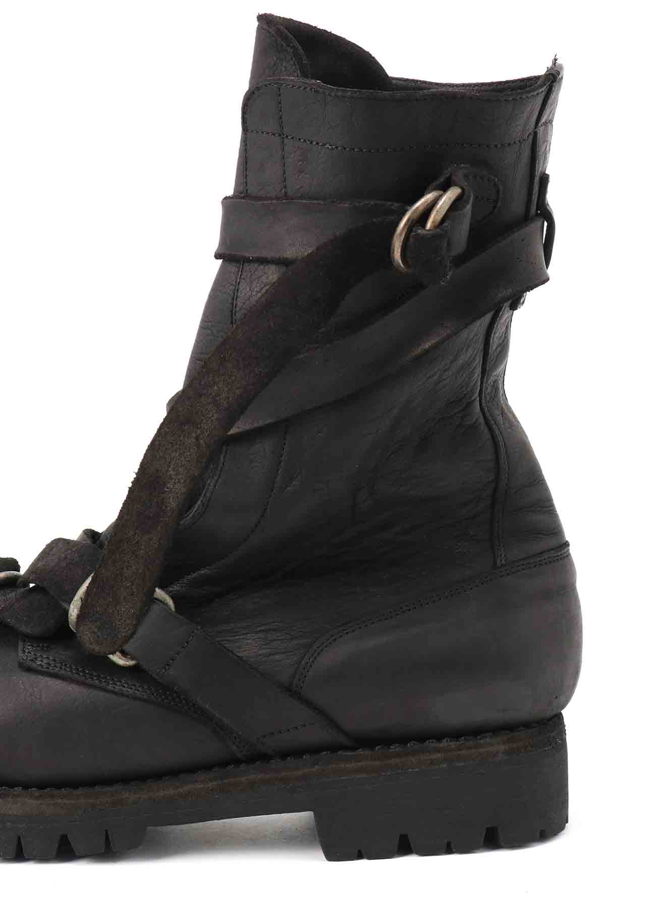 CARF GRAIN MILITARY BOOTS