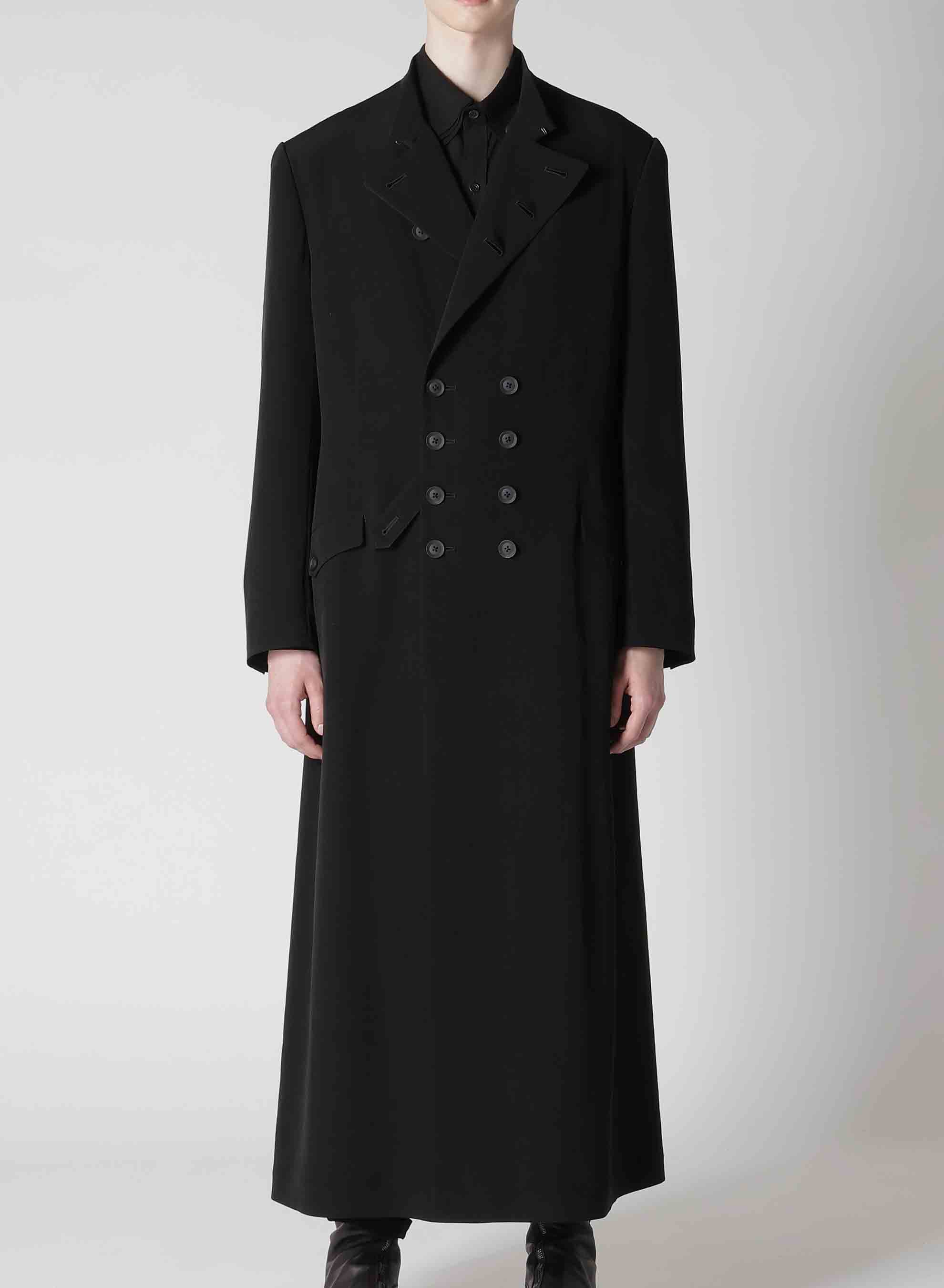 TA TUXEDO BELT LONG JACKET