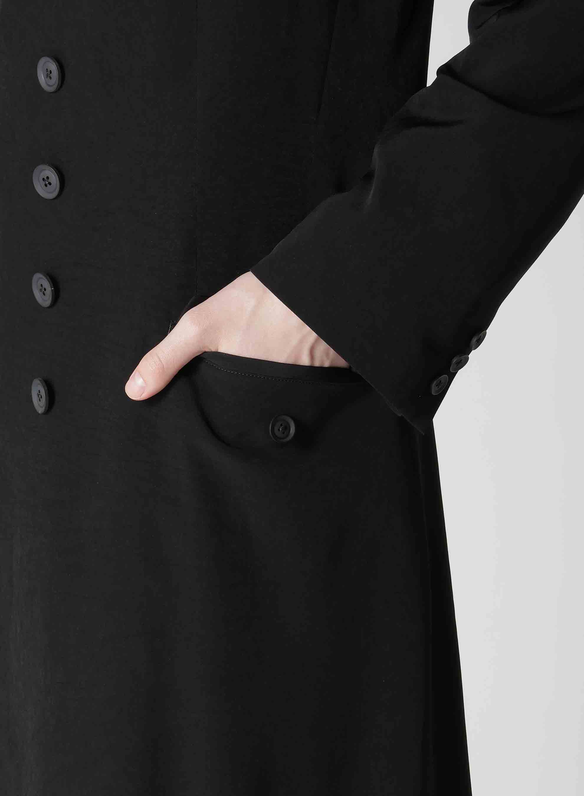 TA TUXEDO BELT LONG JACKET