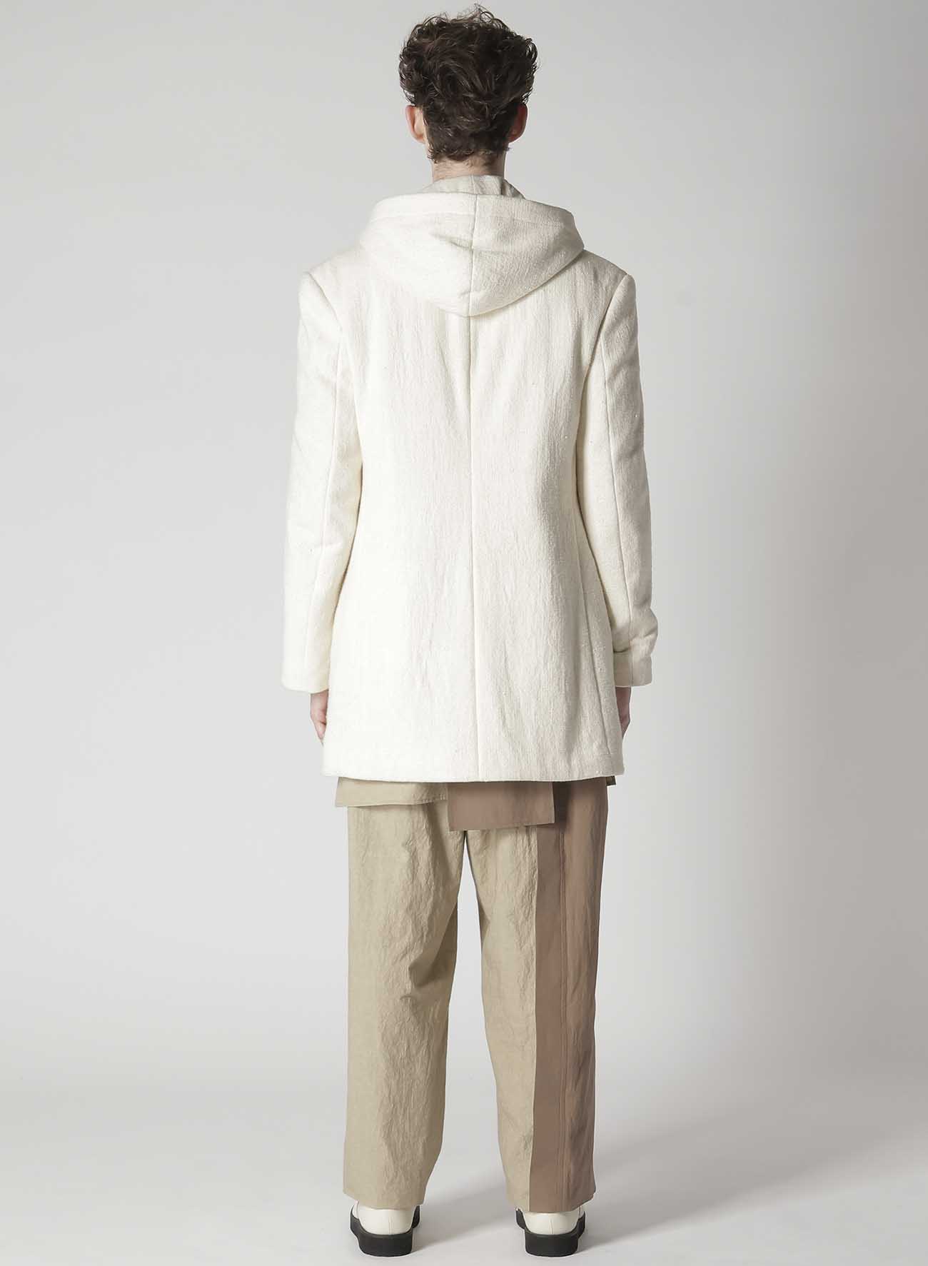 ZERO COUNT KHADI W HOODED JACKET