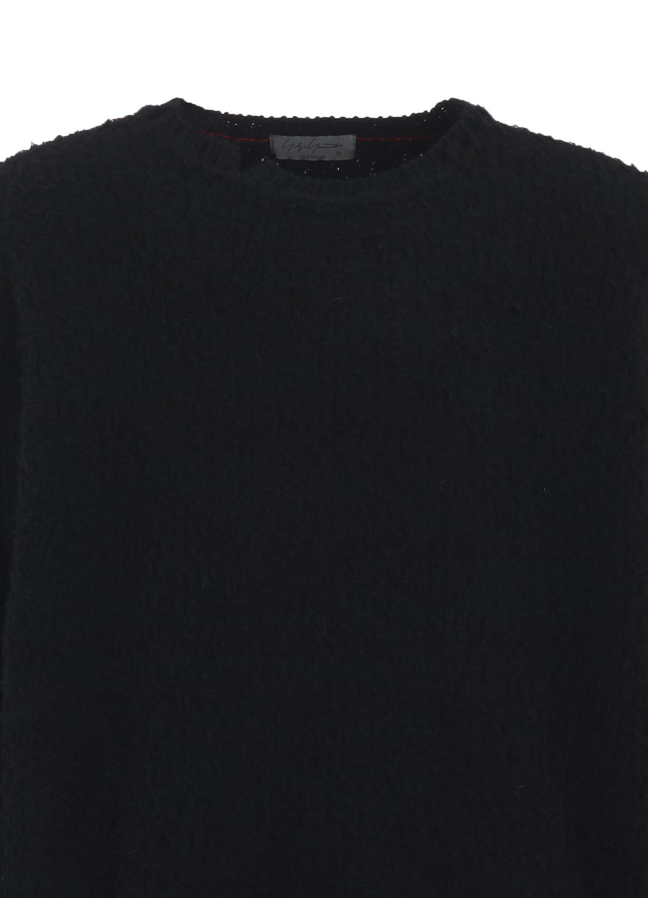 3G JERSEY NOTCH NECK SIDE RIB KNIT