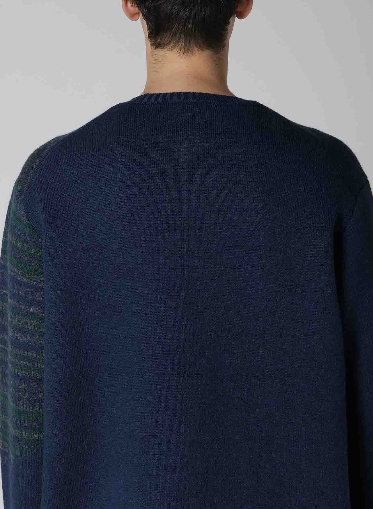 WORMHOLE ROUND NECK KNIT