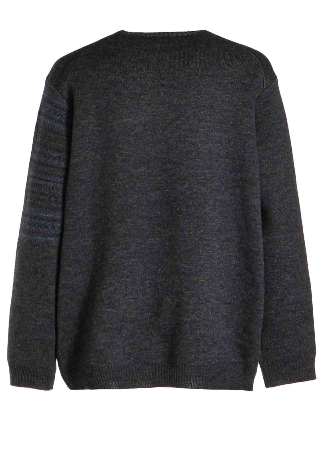 WORMHOLE ROUND NECK KNIT