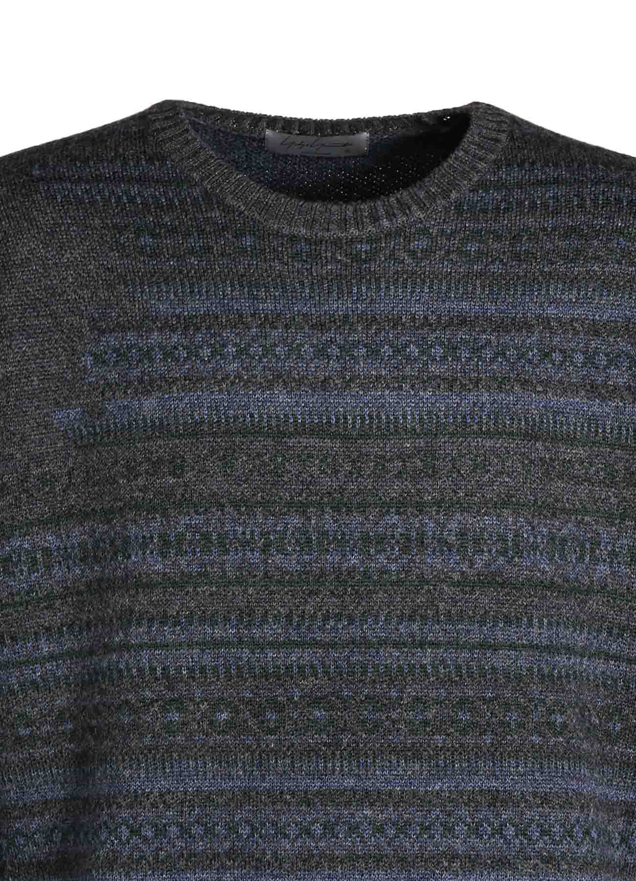 WORMHOLE ROUND NECK KNIT