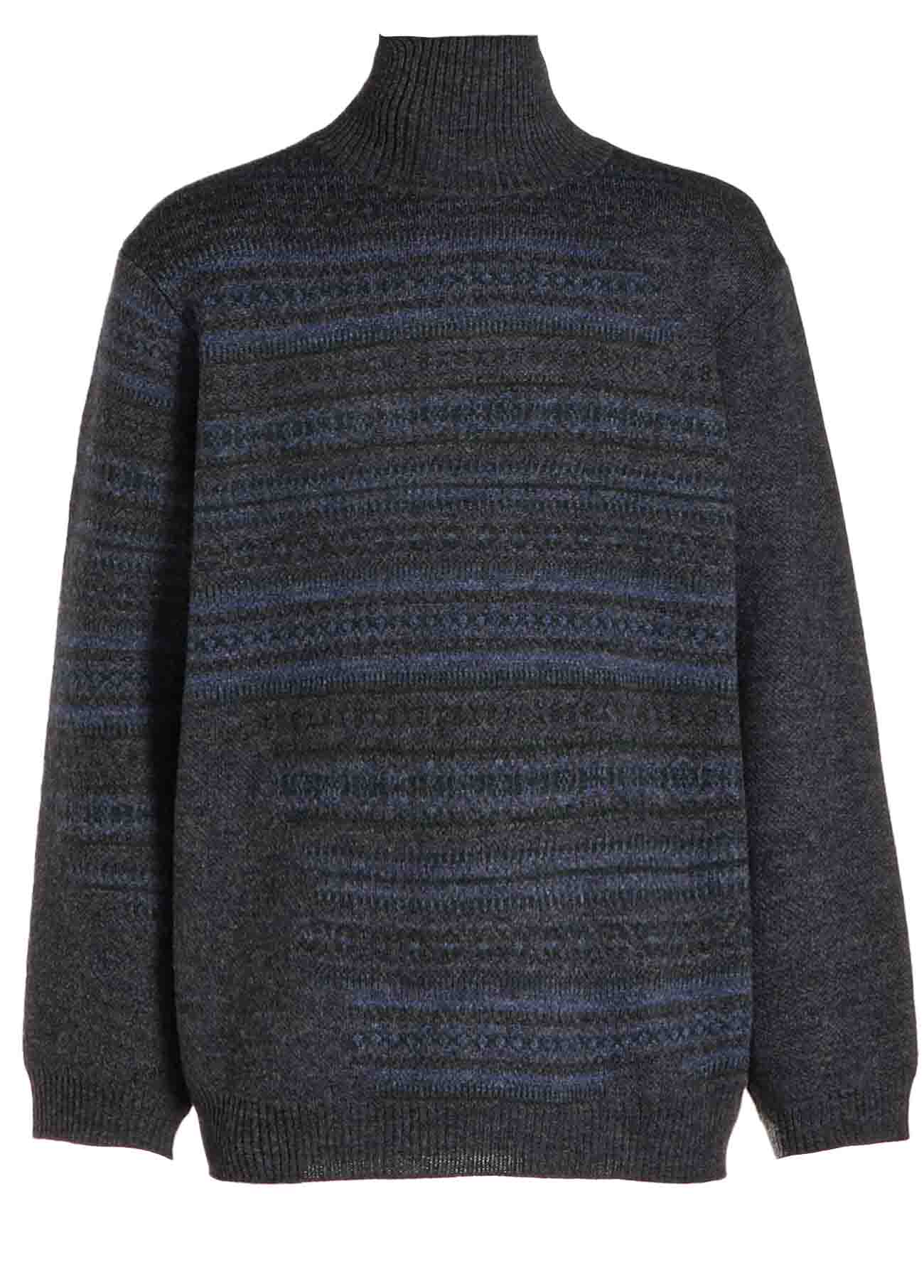 WORMHOLE HIGH NECK KNIT