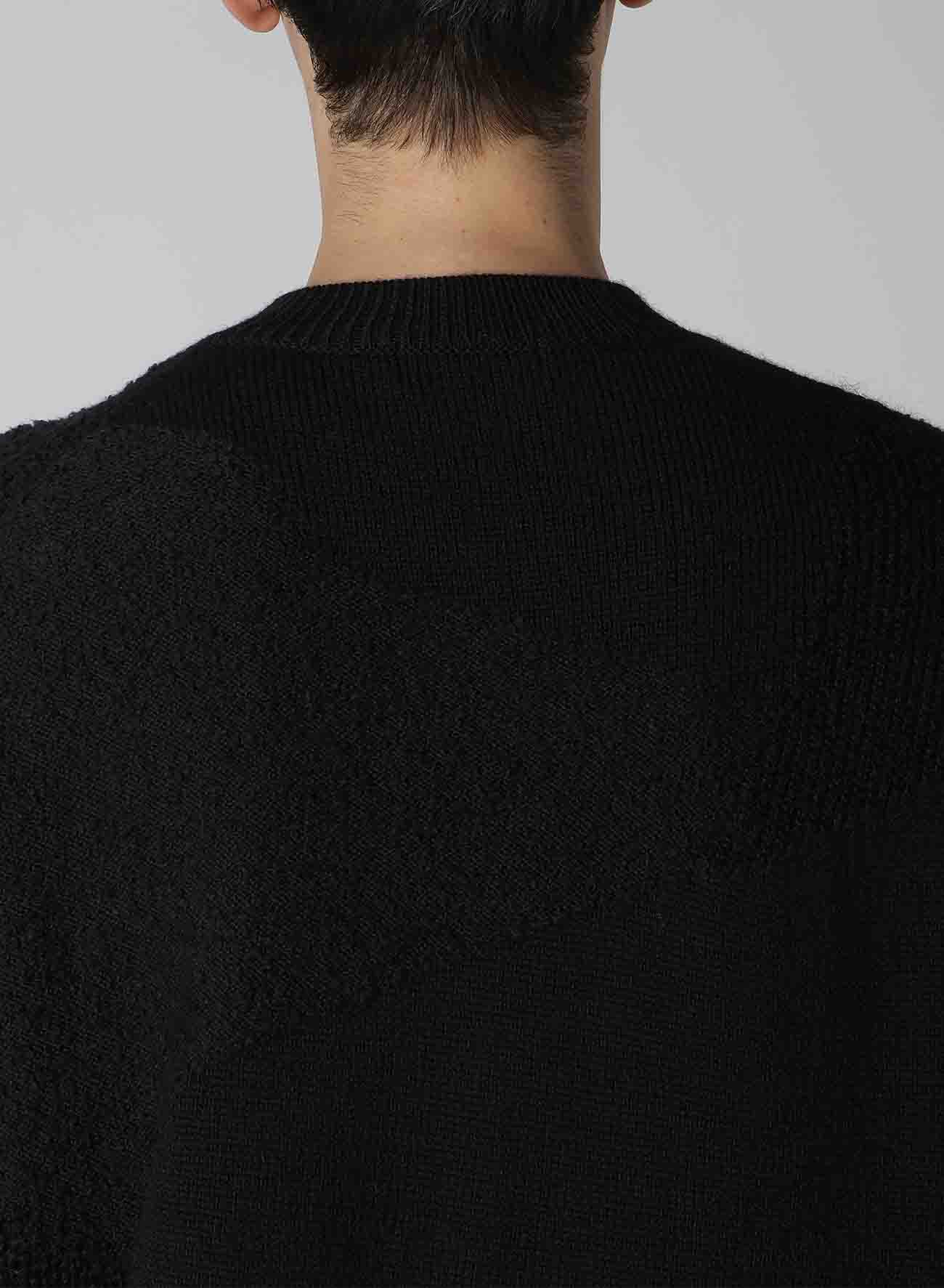 5G INTERSIA V NECK LONG SLEEVE KNIT