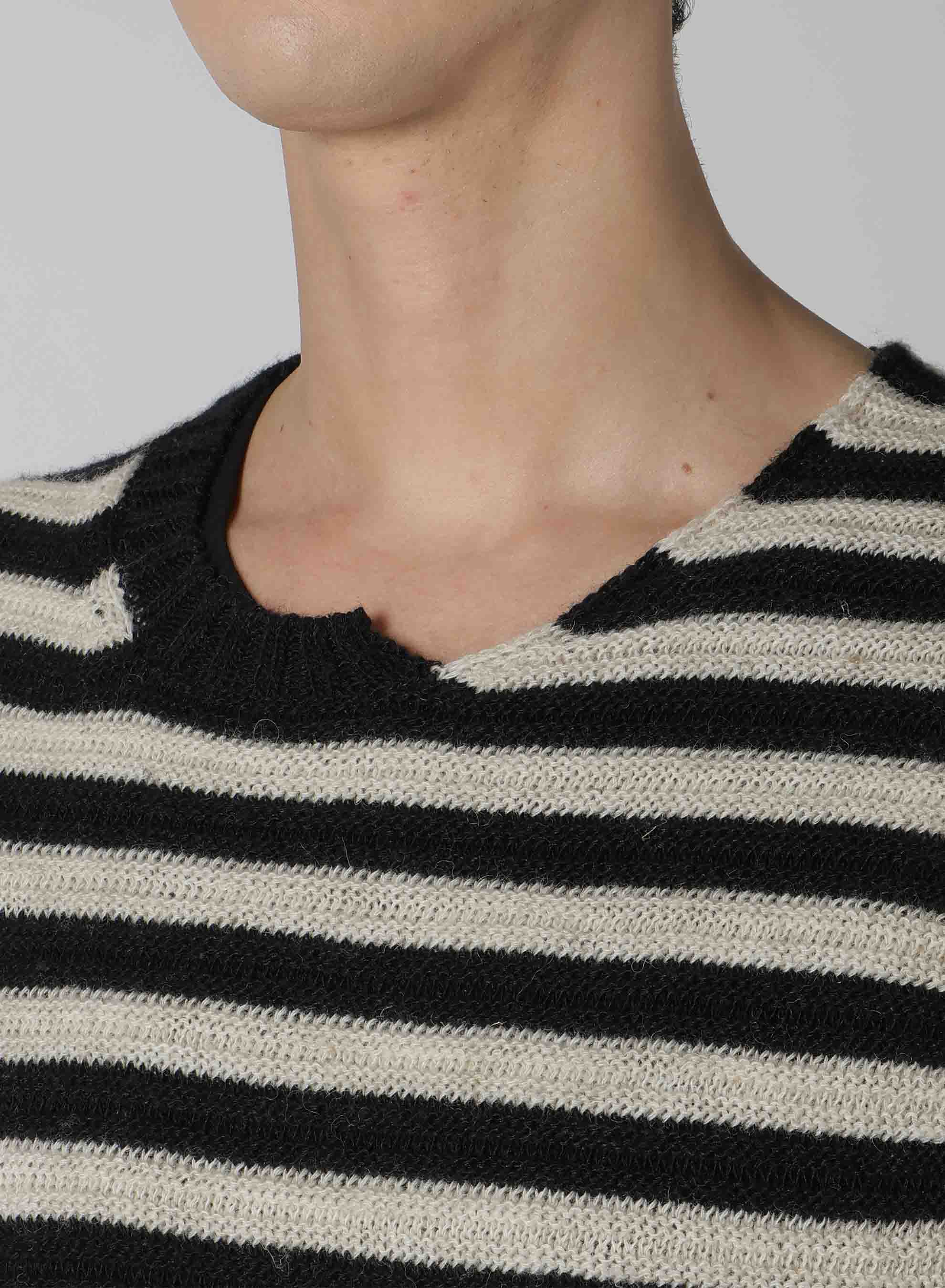 5G3P BORDER ASYMME ROUND NECK