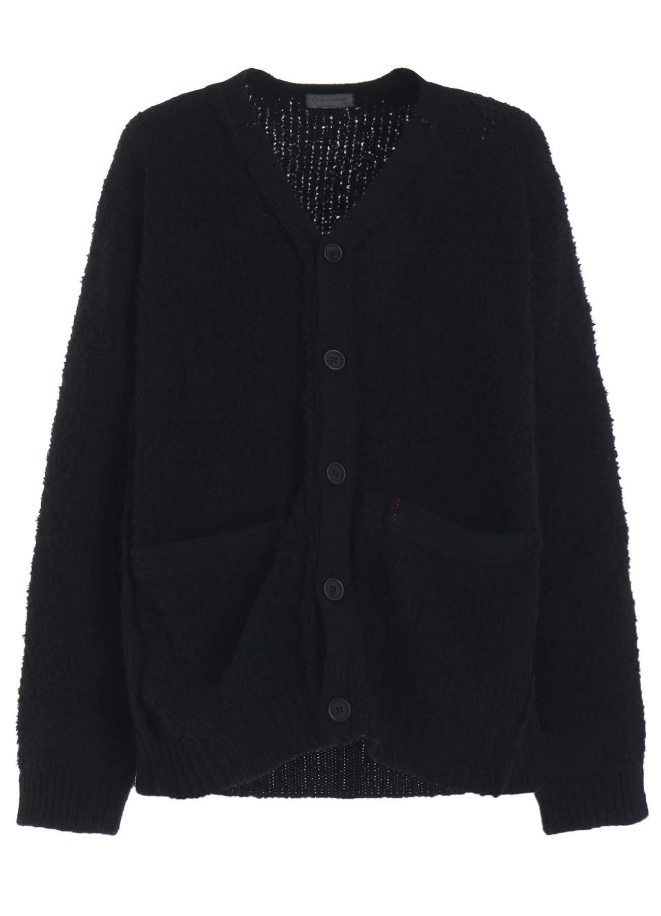 3G JERSEY SIDE RIB CARDIGAN