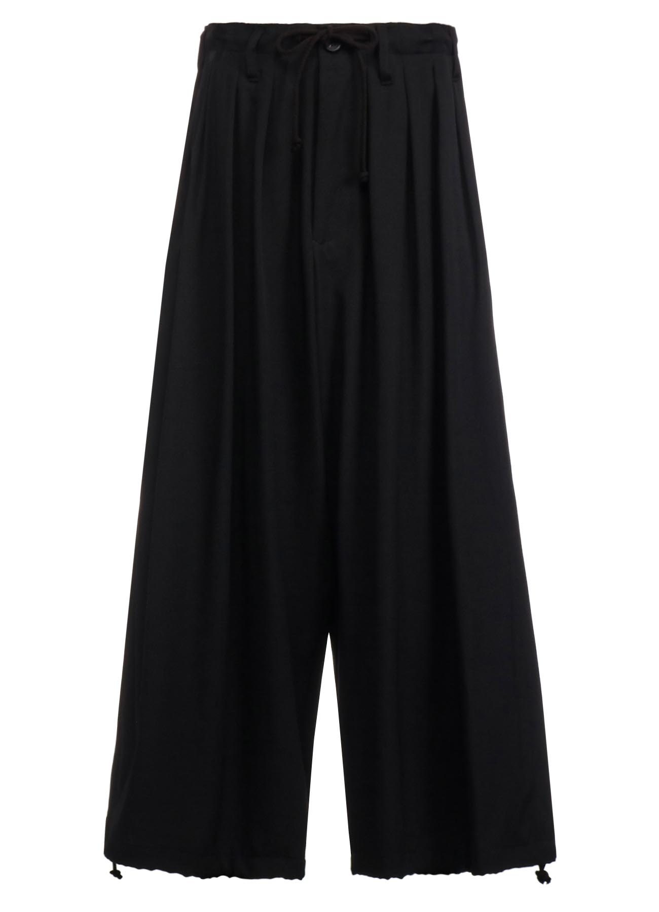 WOOL GABARDINE STANDARD BALLON PANTS