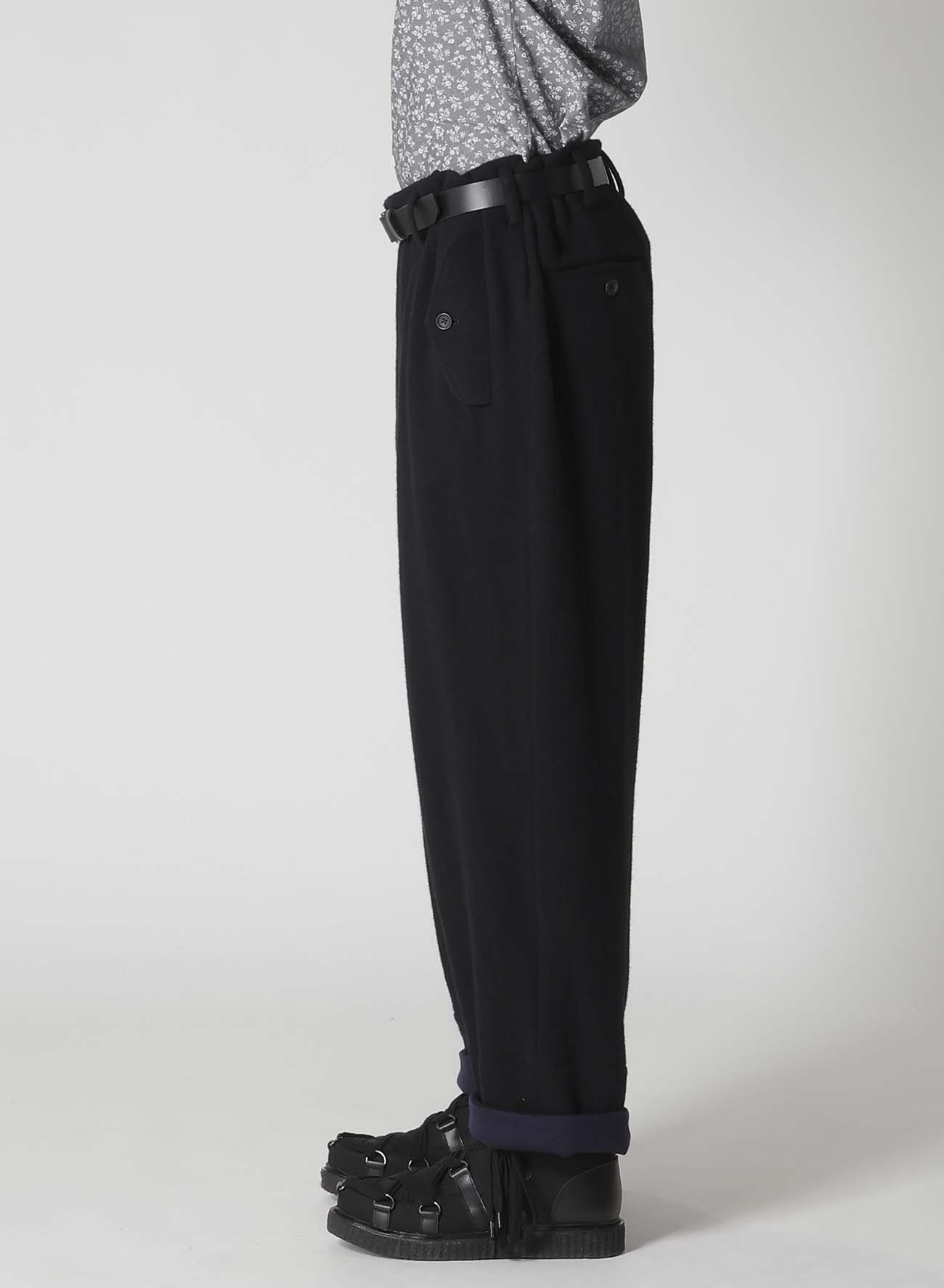 【Launching 10:00(JST) October 16】BRITISH WOOL HEM FACING PANTS