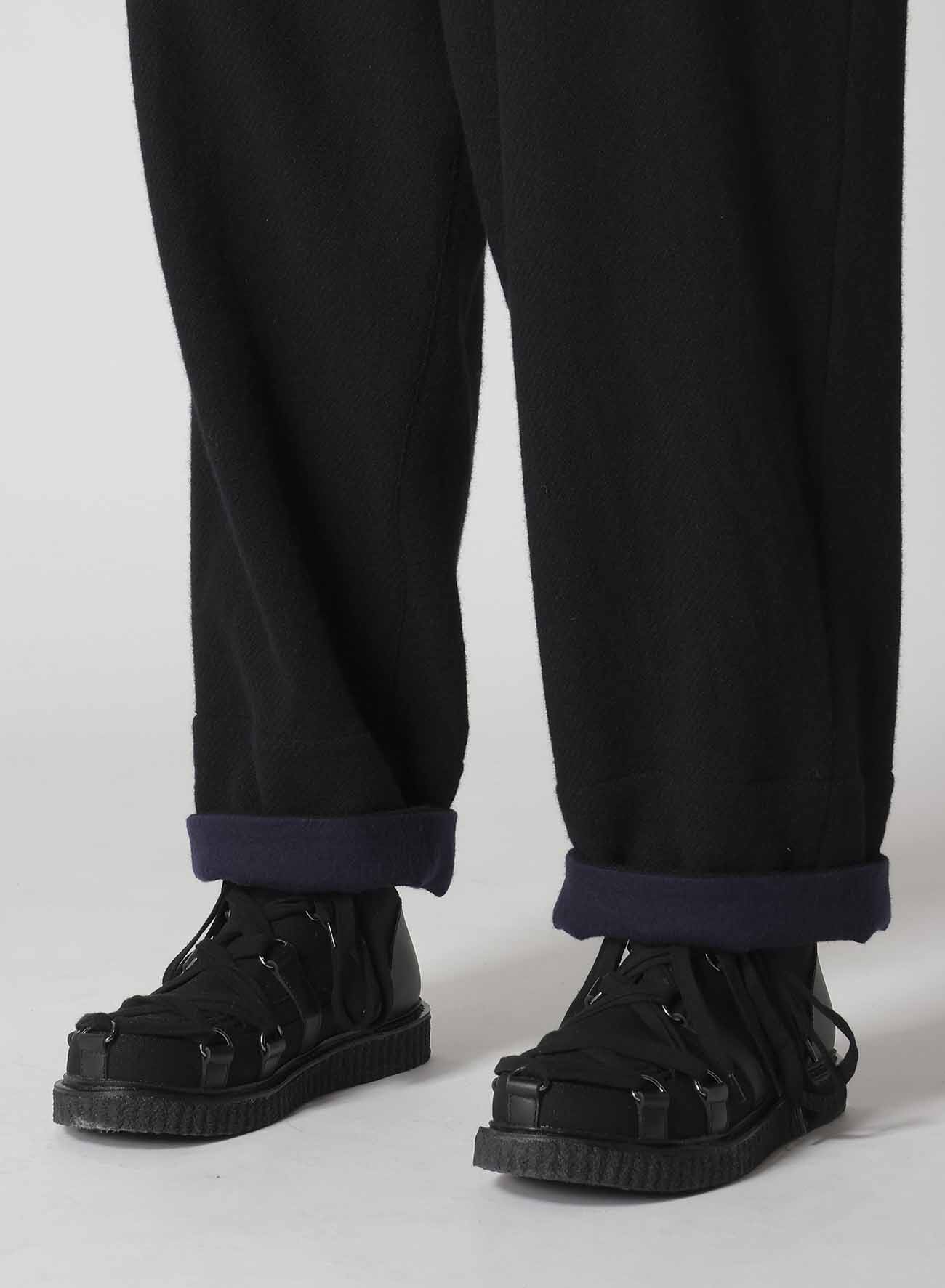 【Launching 10:00(JST) October 16】BRITISH WOOL HEM FACING PANTS