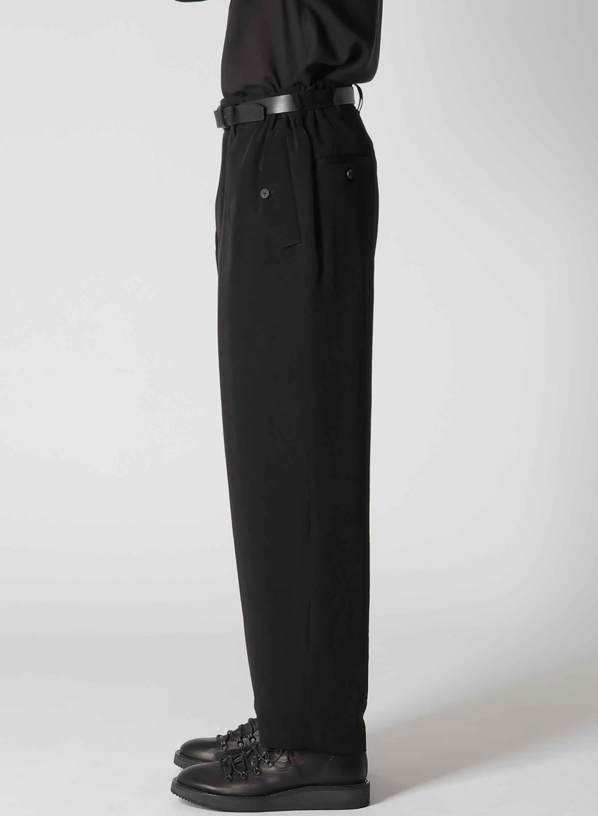 TA TUXEDO FLAP SIDE TUCK PANTS