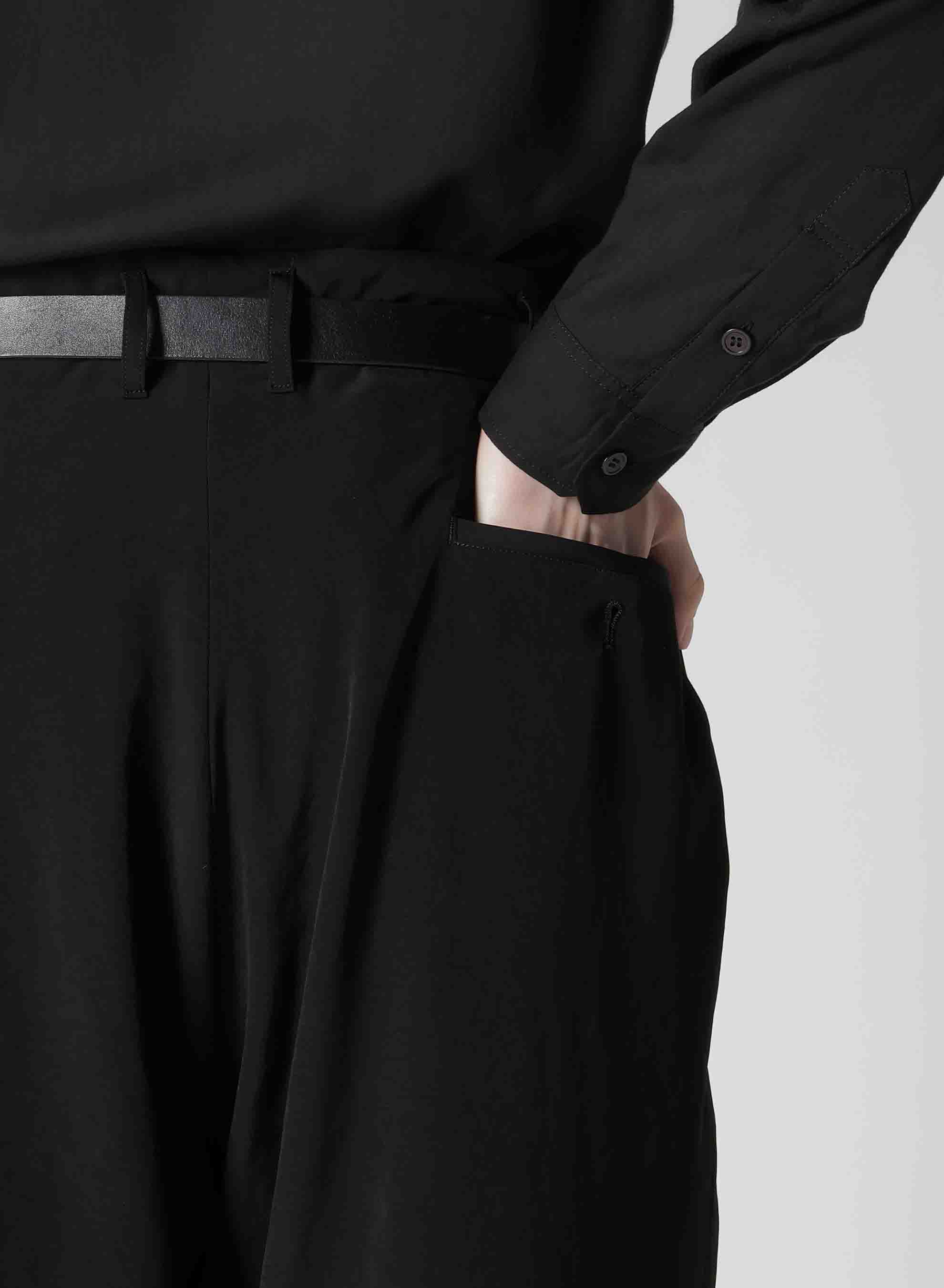 TA TUXEDO FLAP SIDE TUCK PANTS