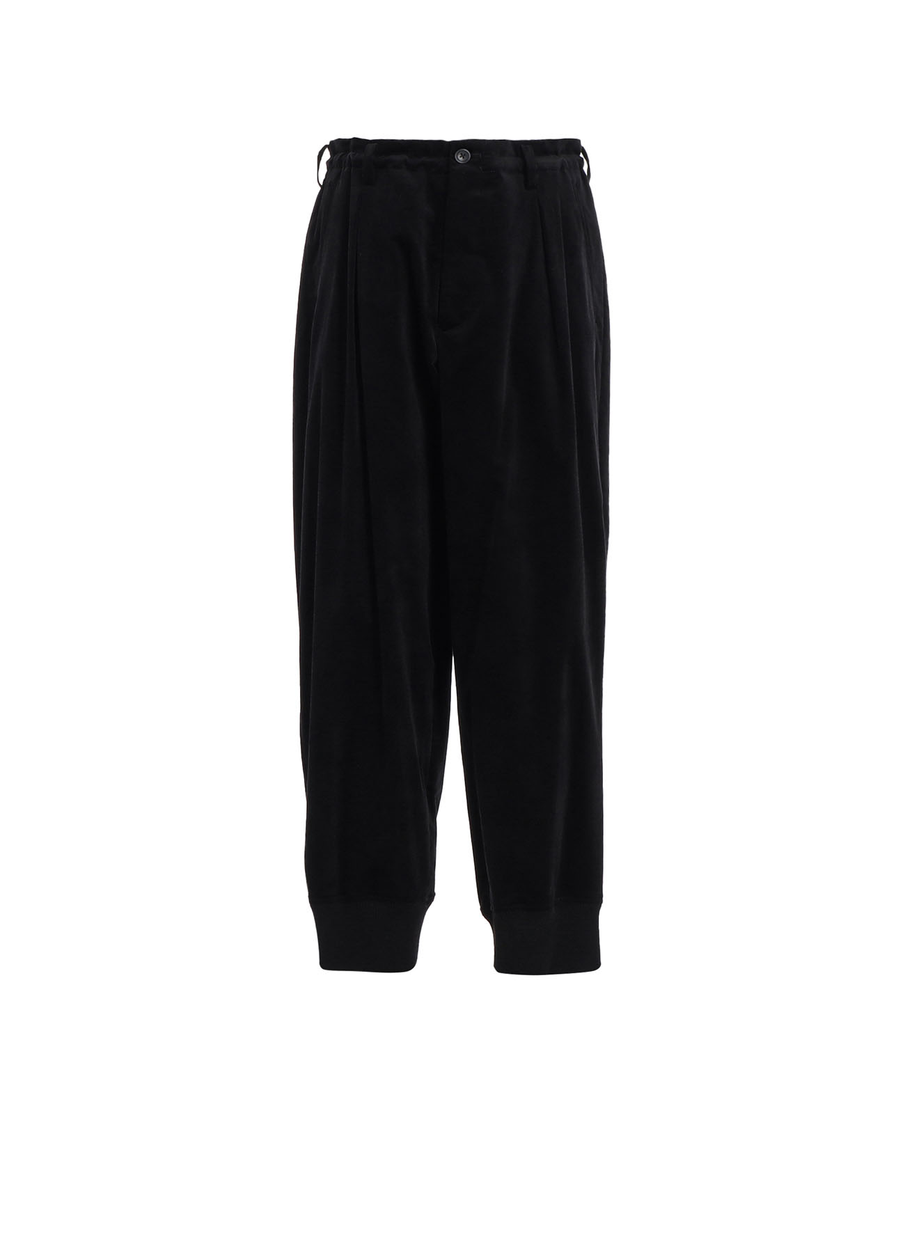 50C VELVET HEM RIB PANTS