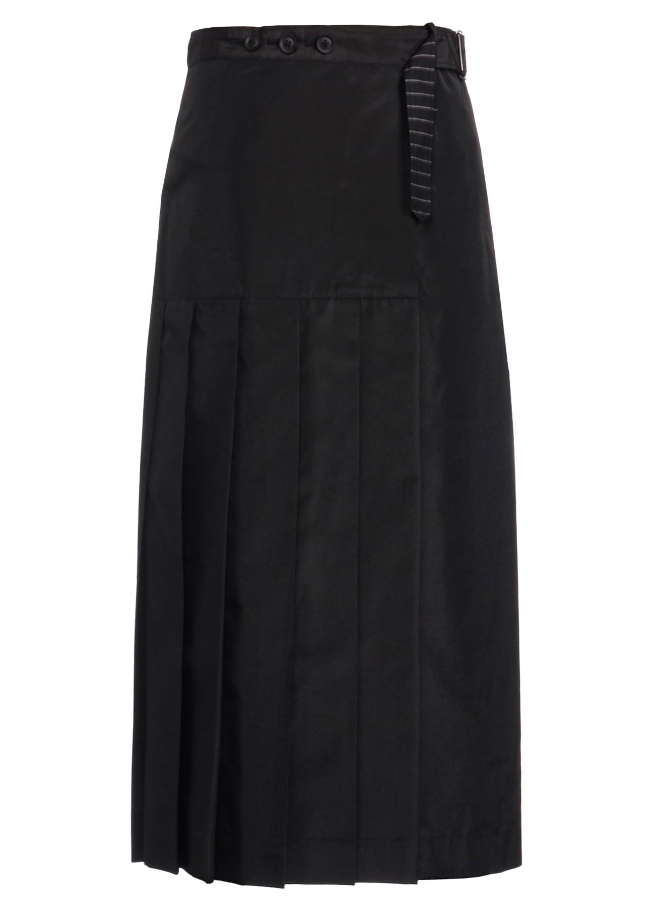 S/Pe TAFFETA PLEATS SKIRT