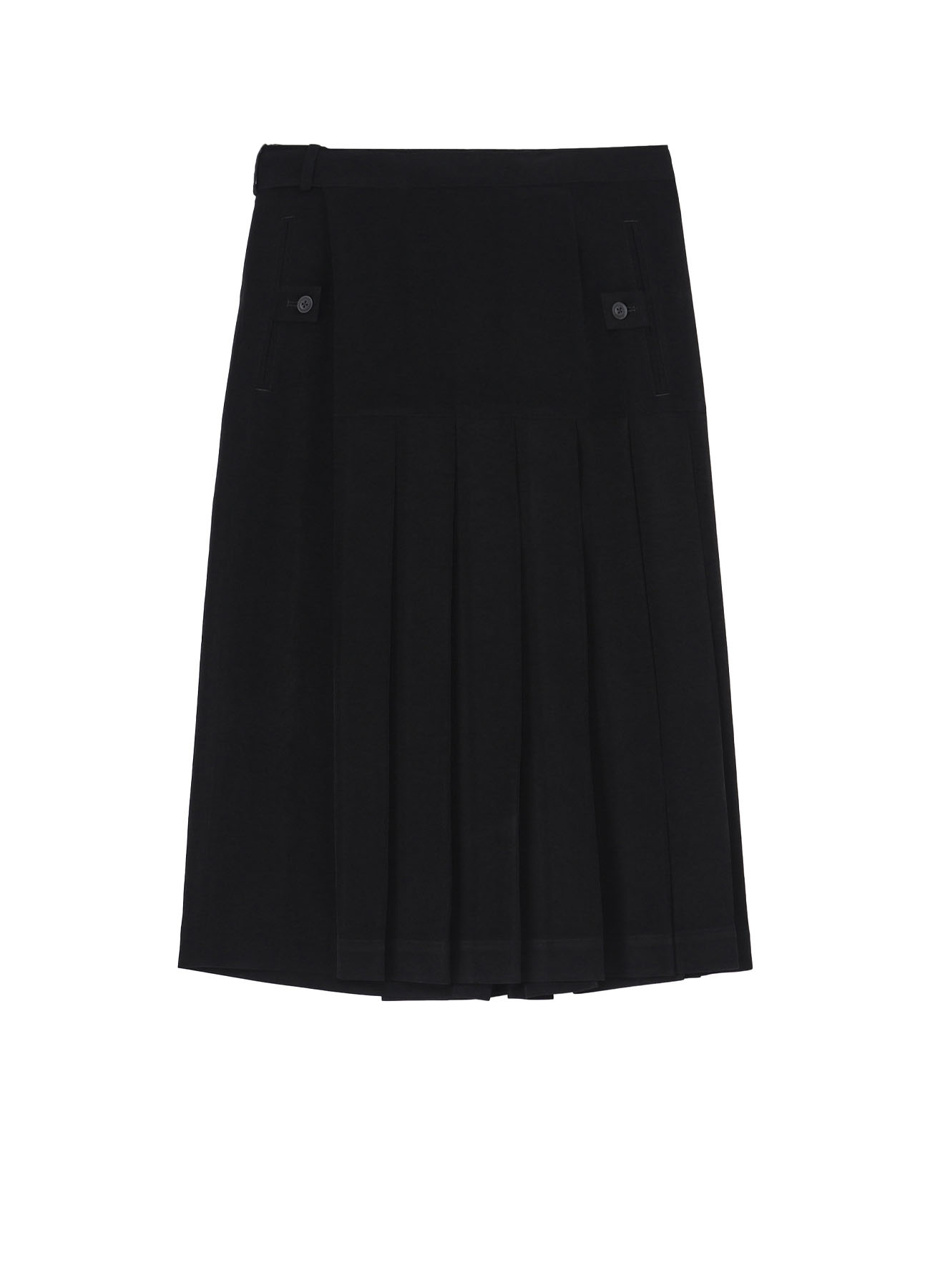 TA TUXEDO PLEATS SKIRT