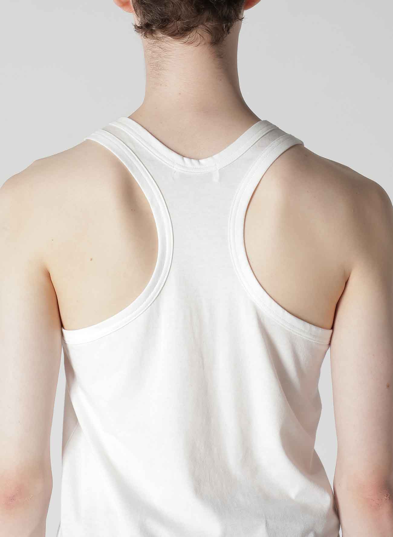 30/- COTTON SINGLE JERSEY X TANK TOP