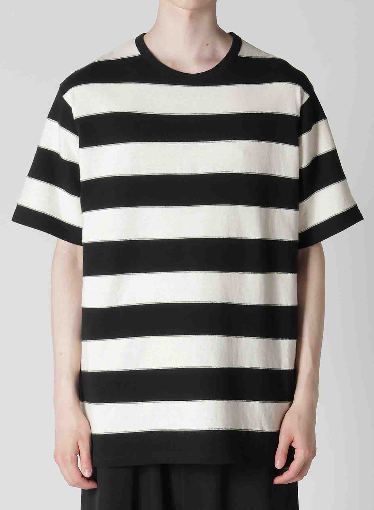 19/1 PLAIN STITCH STRIPE SHORT SLEEVE