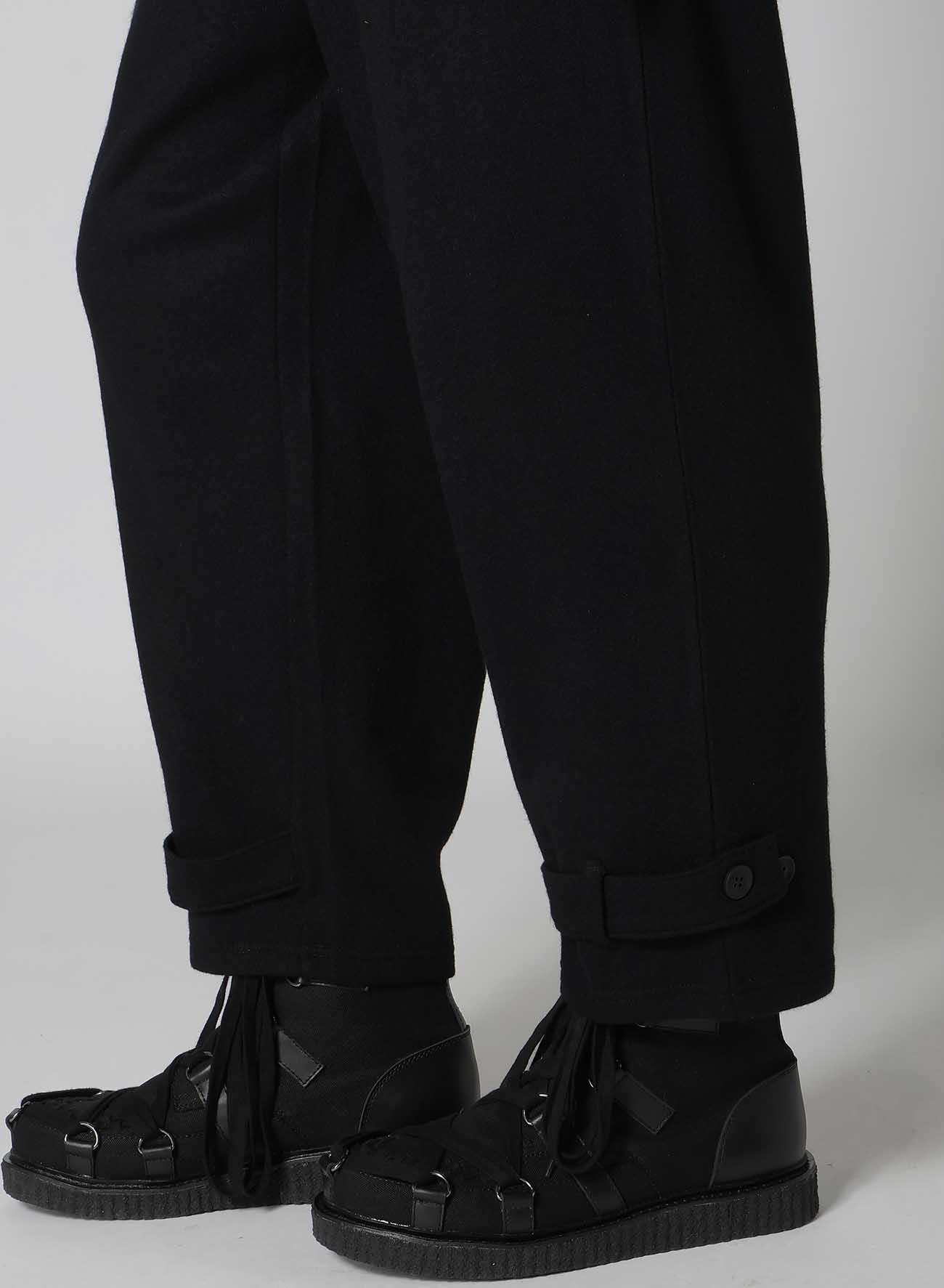 SOFT JERSEY HEM TAB PANTS