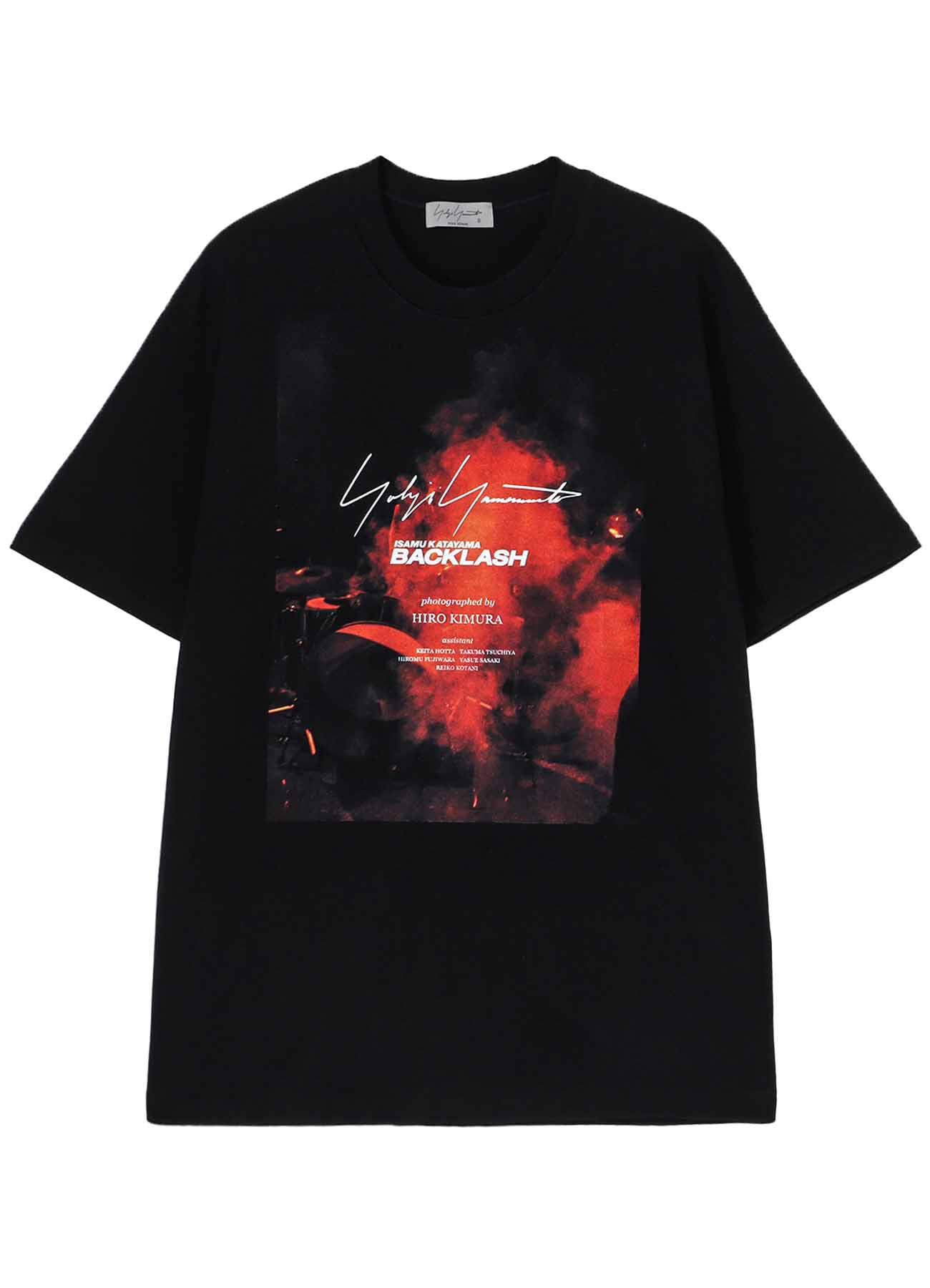 Yohji Yamamoto X BACKLASH PHOTOGRAPH T-SHIRT