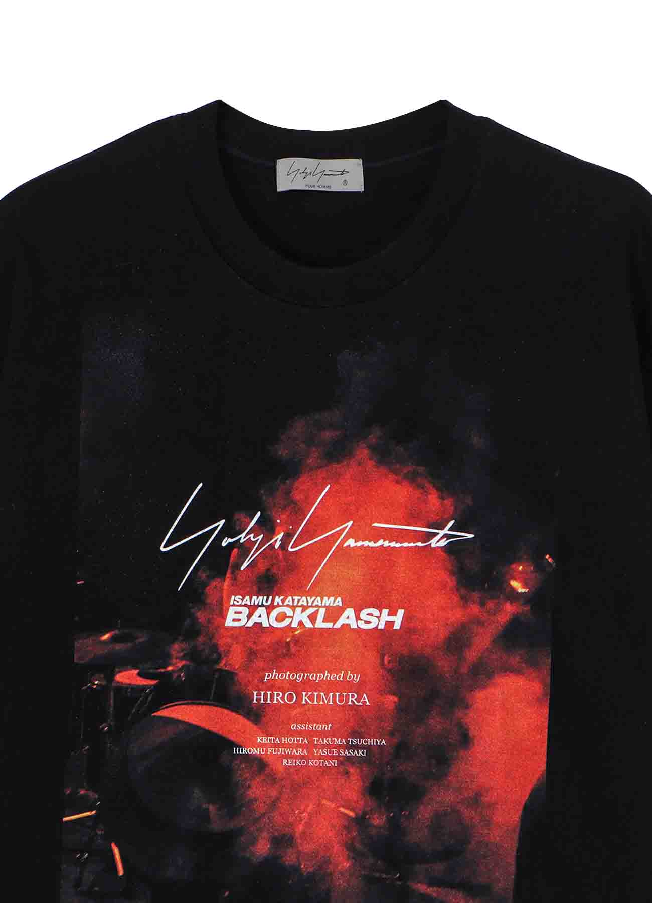 Yohji Yamamoto X BACKLASH PHOTOGRAPH T-SHIRT