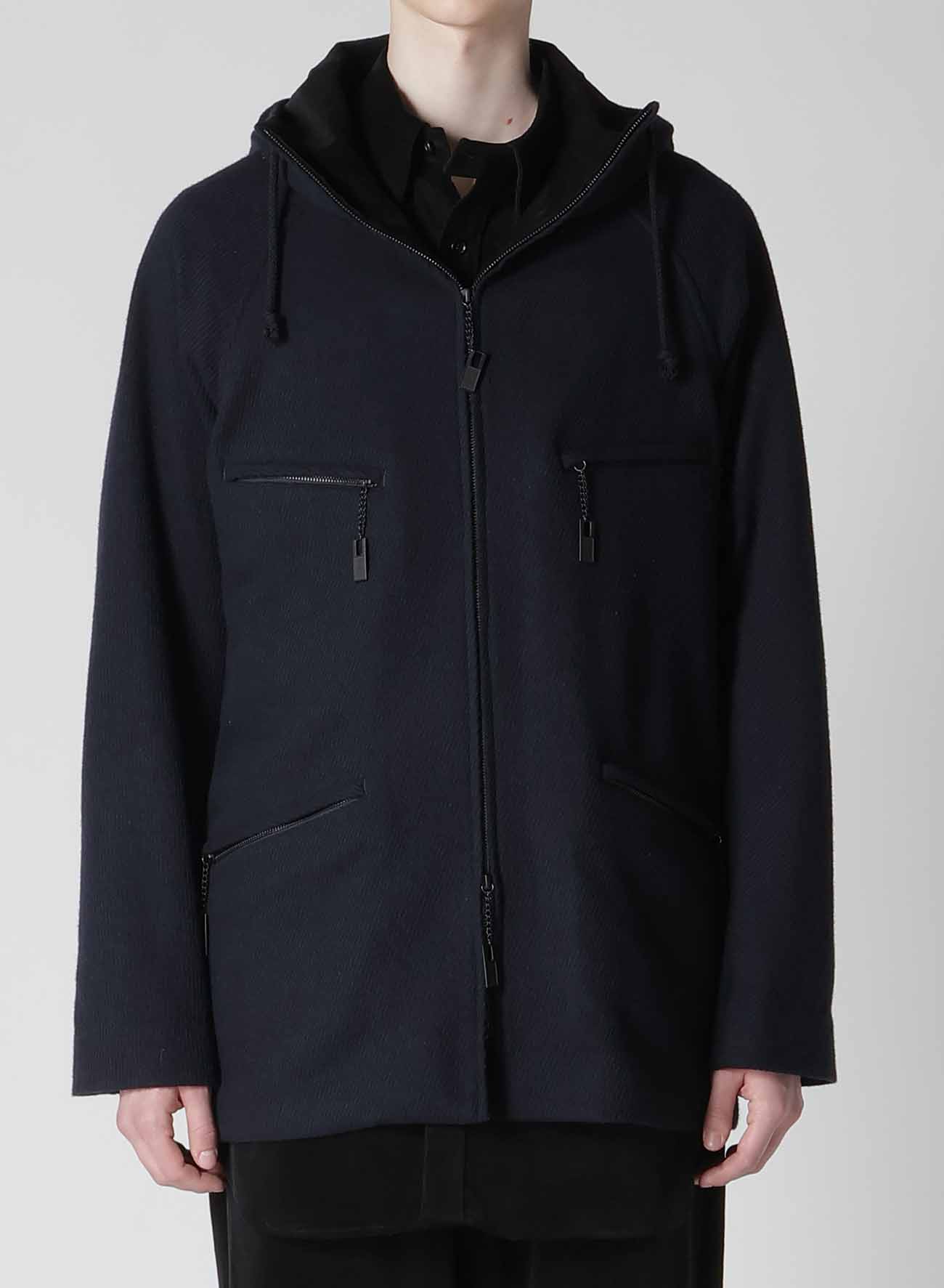 HOODED YORK SLEEVE BLOUSON