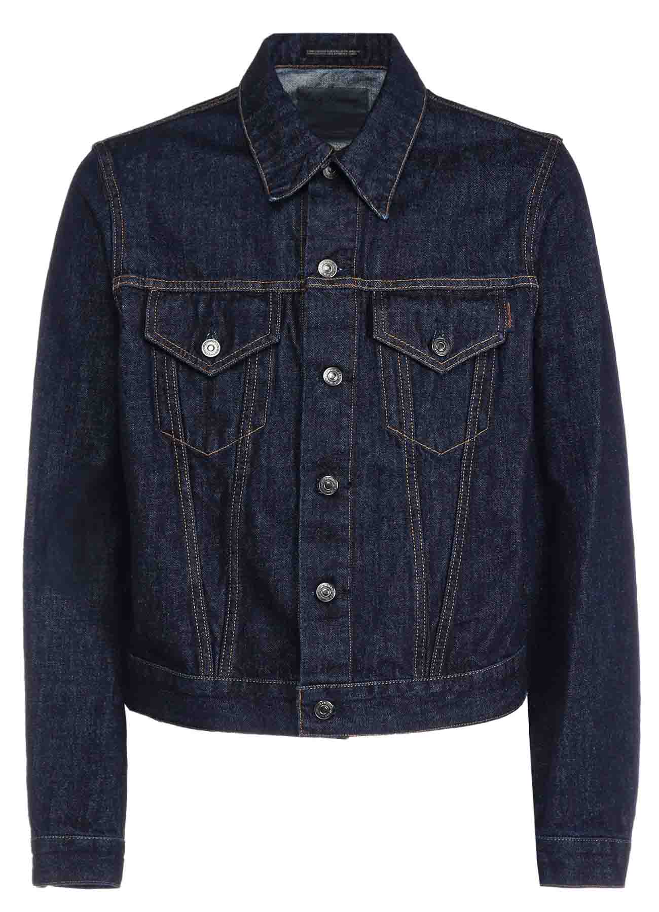 SP 14OZ DENIM BUTTON-DOWN JACKET