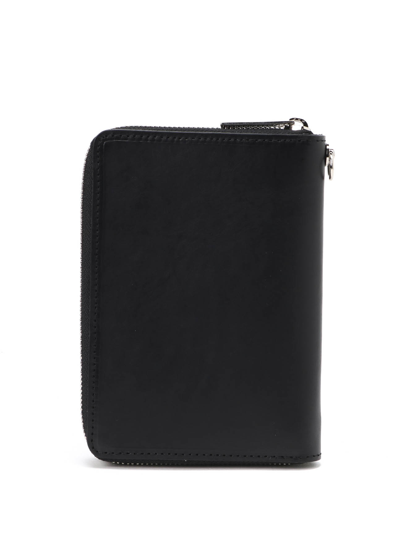 OIL COW LEATHER ZIPPER CARD CASE