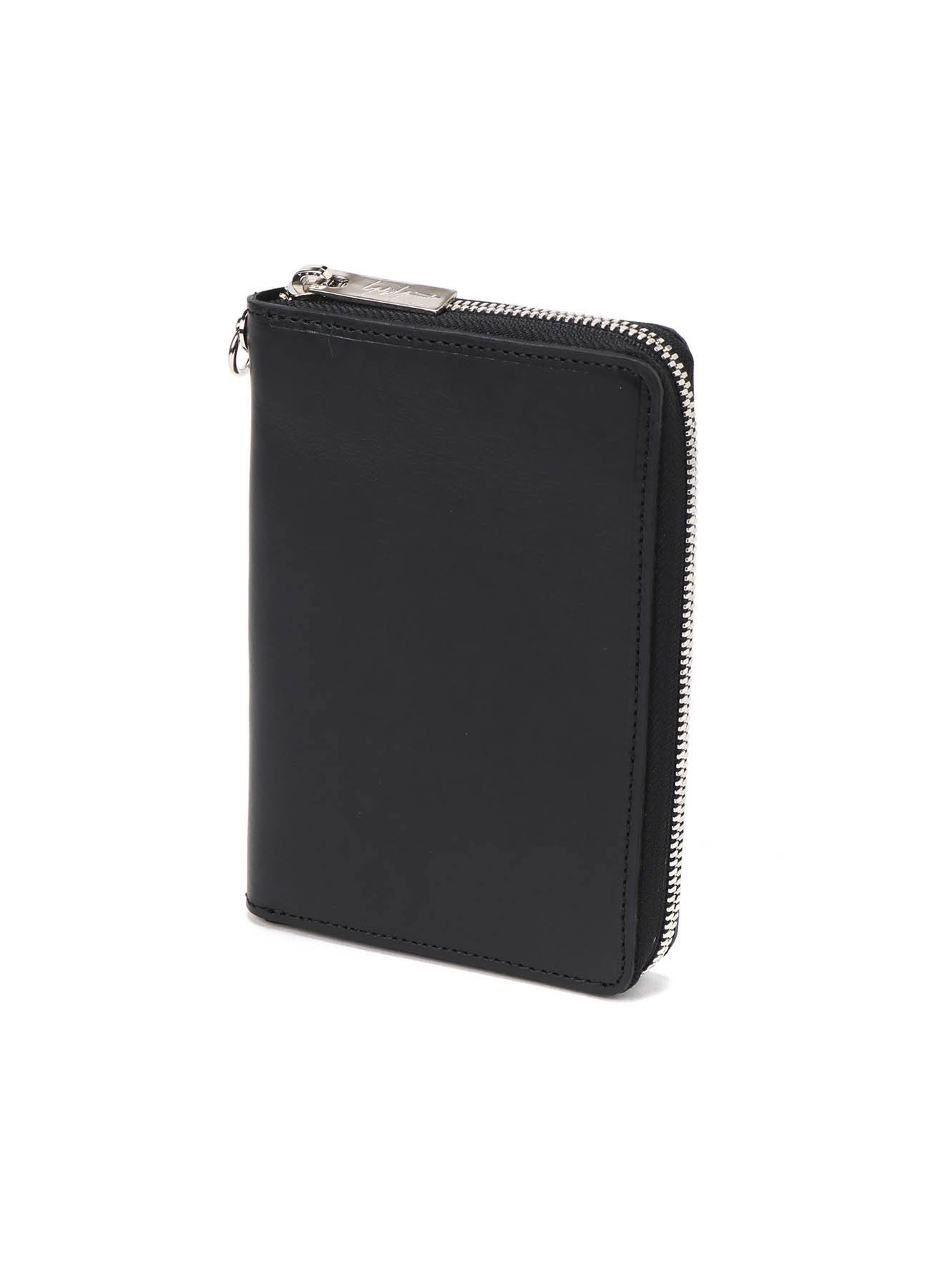 OIL COW LEATHER ZIPPER CARD CASE