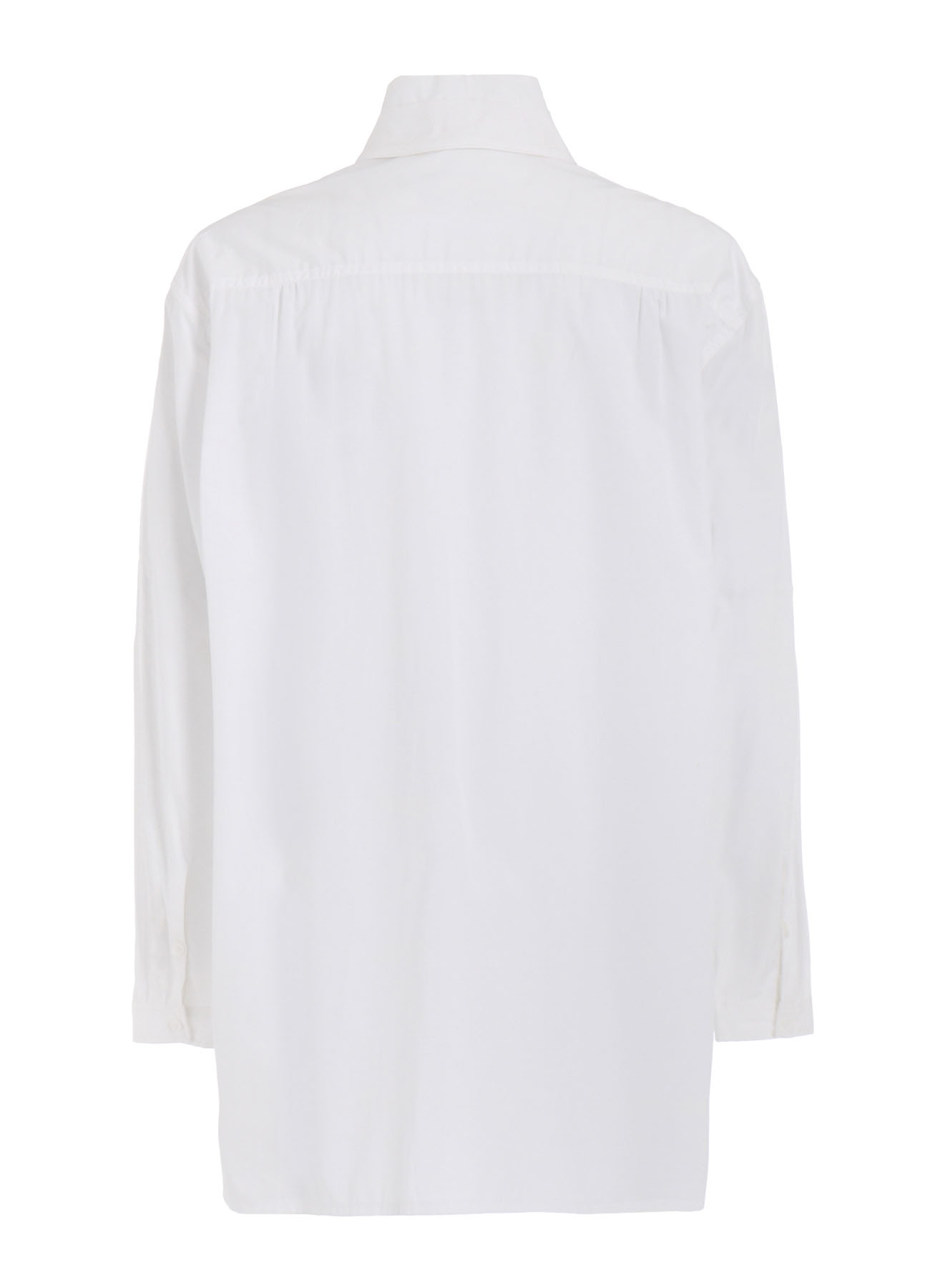 CHAIN STITCH BROAD SPARE TRIPLE COLLAR BLOUSE