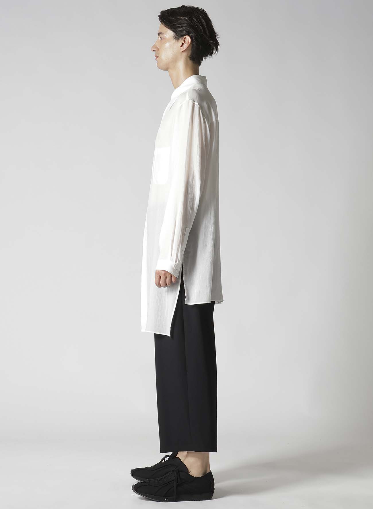 【Launching 10:00(JST), Jan 11】60 CELLULOSE LOAN UNBALANCED COLLAR BLOUSE