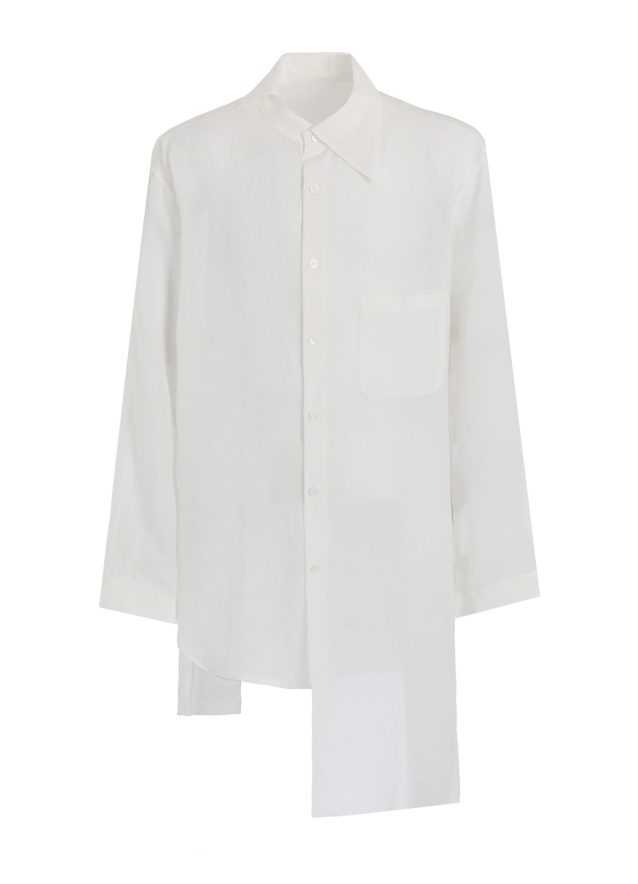 【Launching 10:00(JST), Jan 11】60 CELLULOSE LOAN UNBALANCED COLLAR BLOUSE