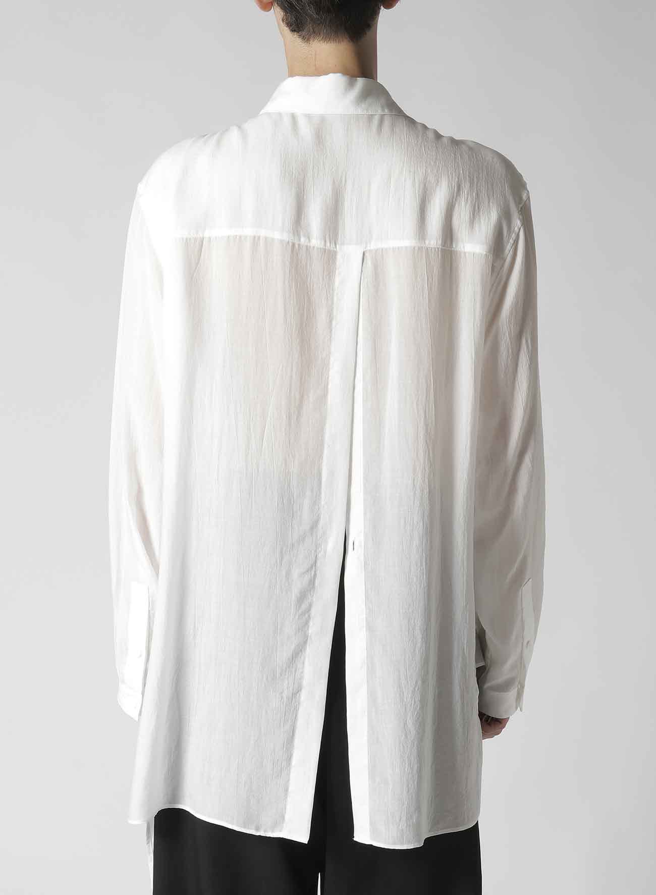 【Launching 10:00(JST), Jan 11】60 CELLULOSE LOAN UNBALANCED COLLAR BLOUSE