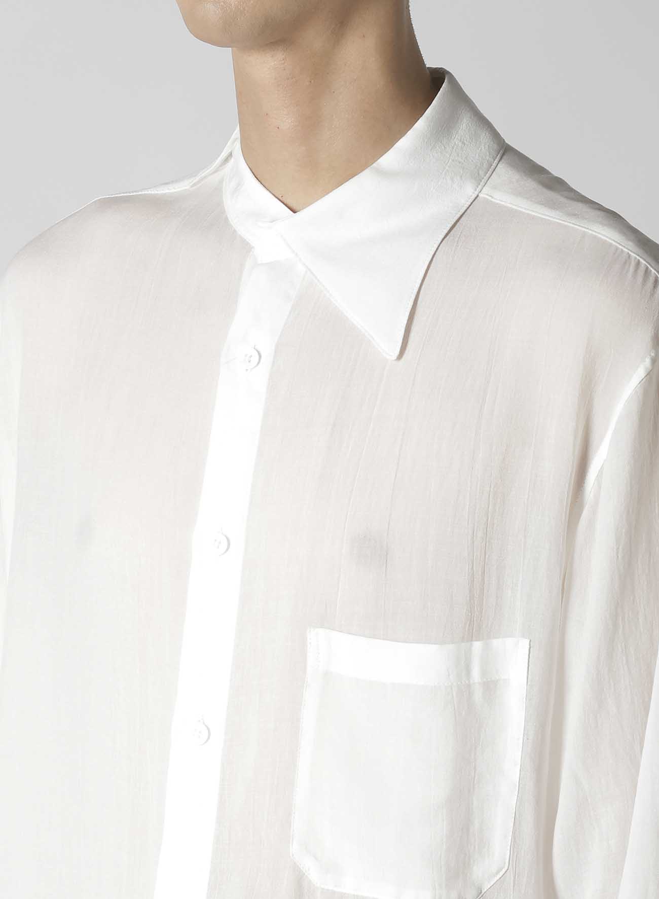 【Launching 10:00(JST), Jan 11】60 CELLULOSE LOAN UNBALANCED COLLAR BLOUSE