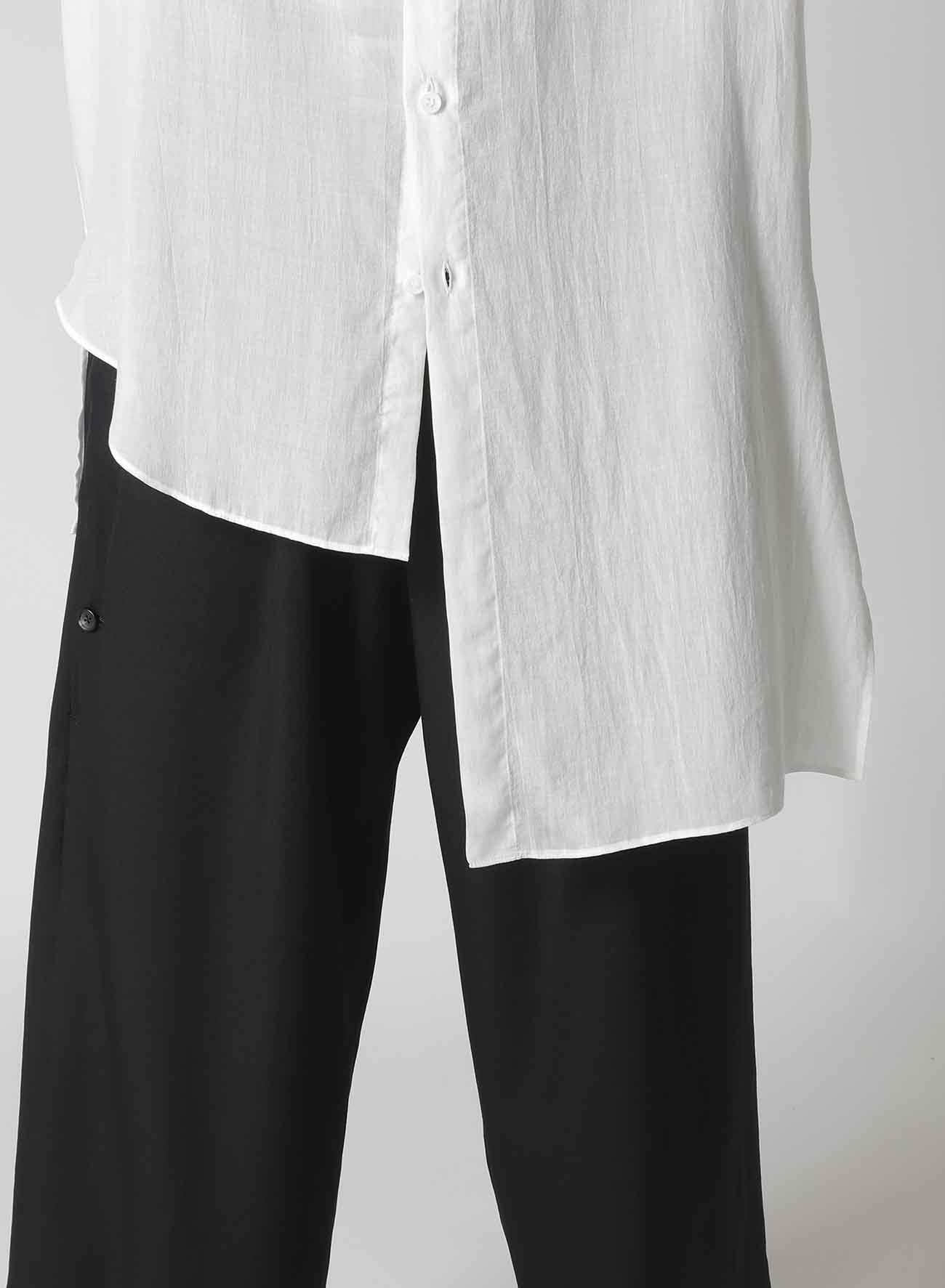 【Launching 10:00(JST), Jan 11】60 CELLULOSE LOAN UNBALANCED COLLAR BLOUSE