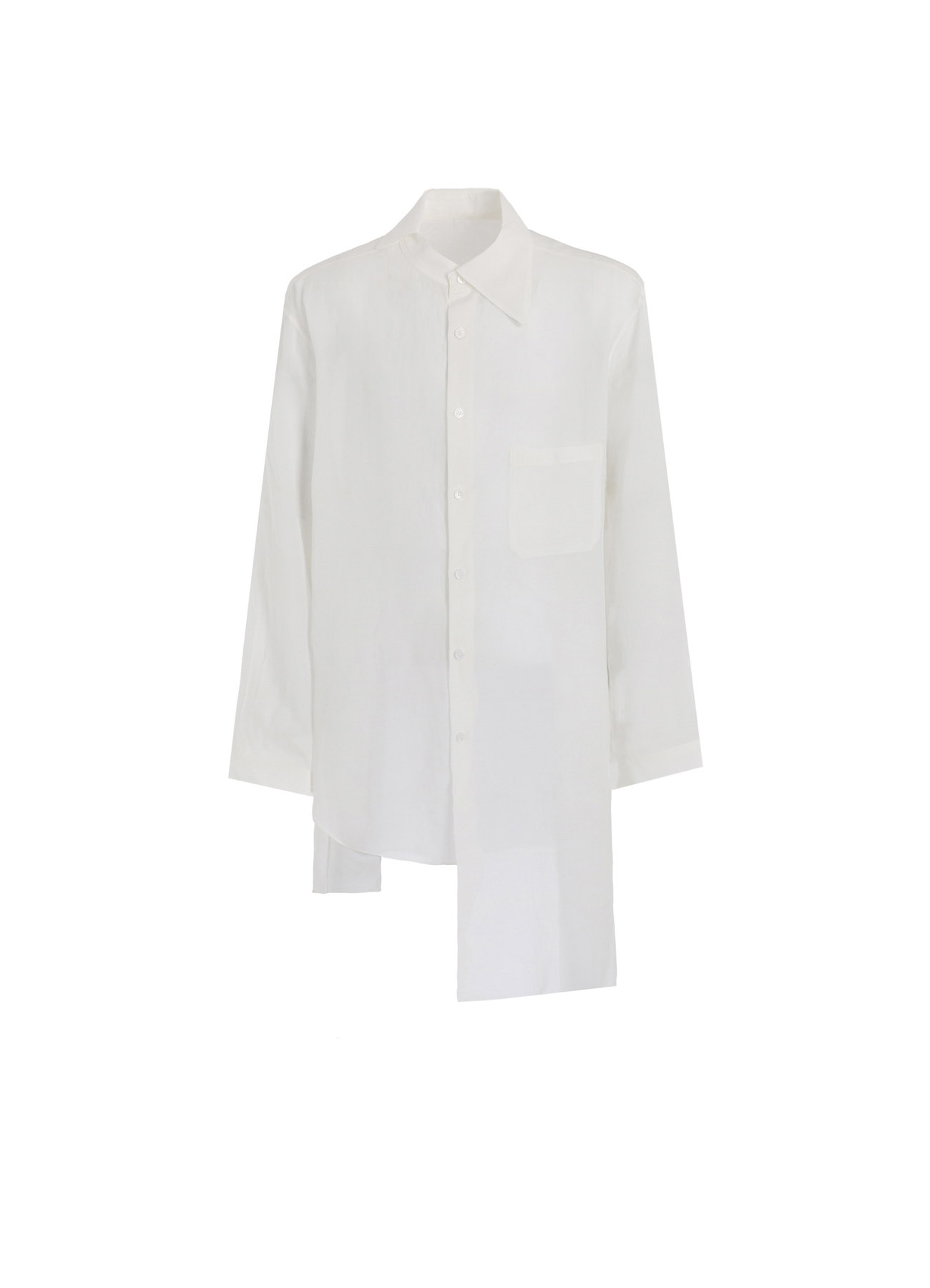 【Launching 10:00(JST), Jan 11】60 CELLULOSE LOAN UNBALANCED COLLAR BLOUSE