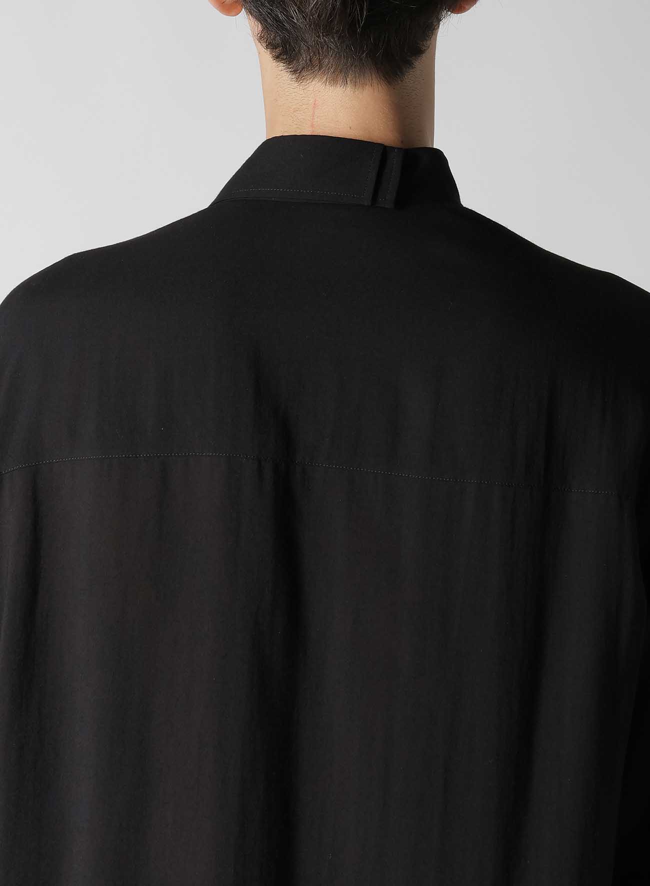 【12/6 10:00(JST) Release】CELLULOSE LAWN ZIP DETAIL BLOUSE