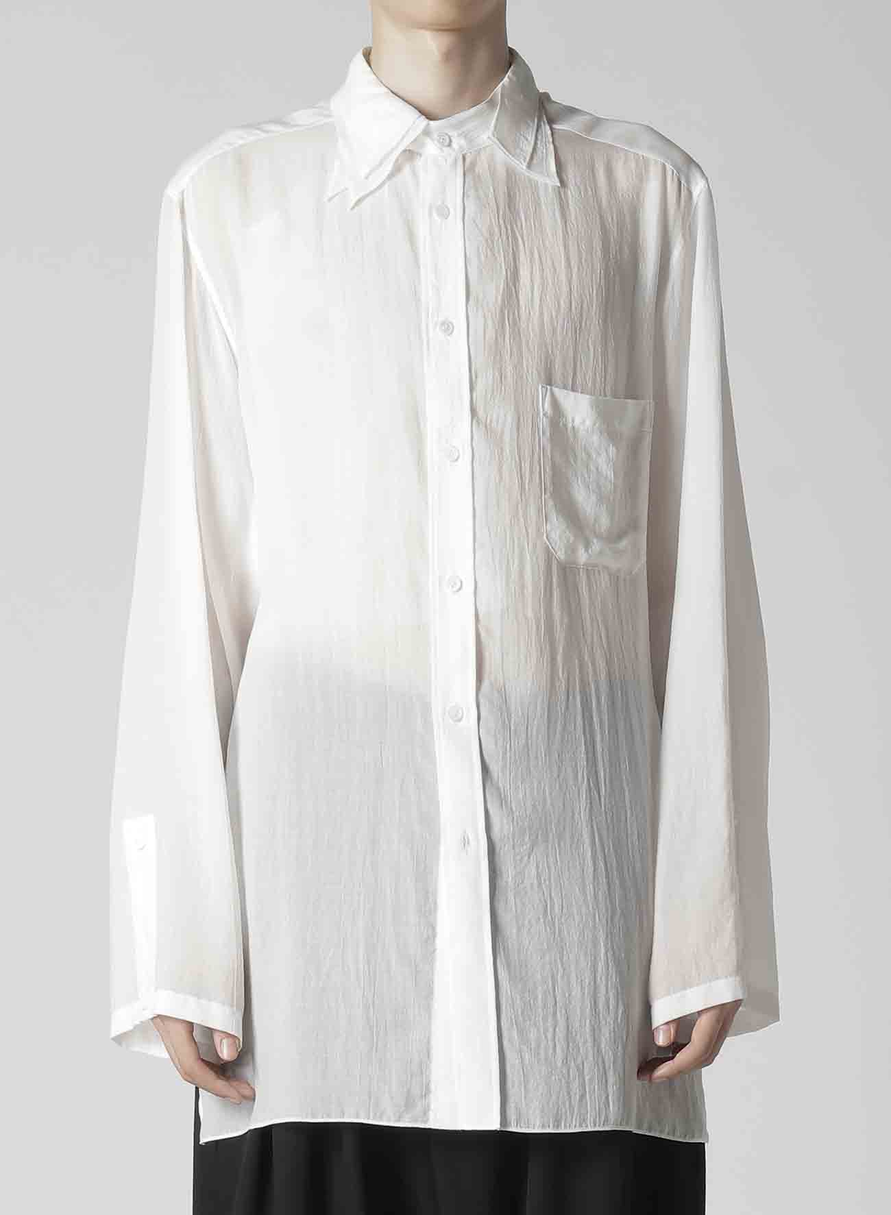 【Launching 10:00(JST), Jan 11】60 CELLULOSE LOAN TRIPLE COLLAR SHIRT