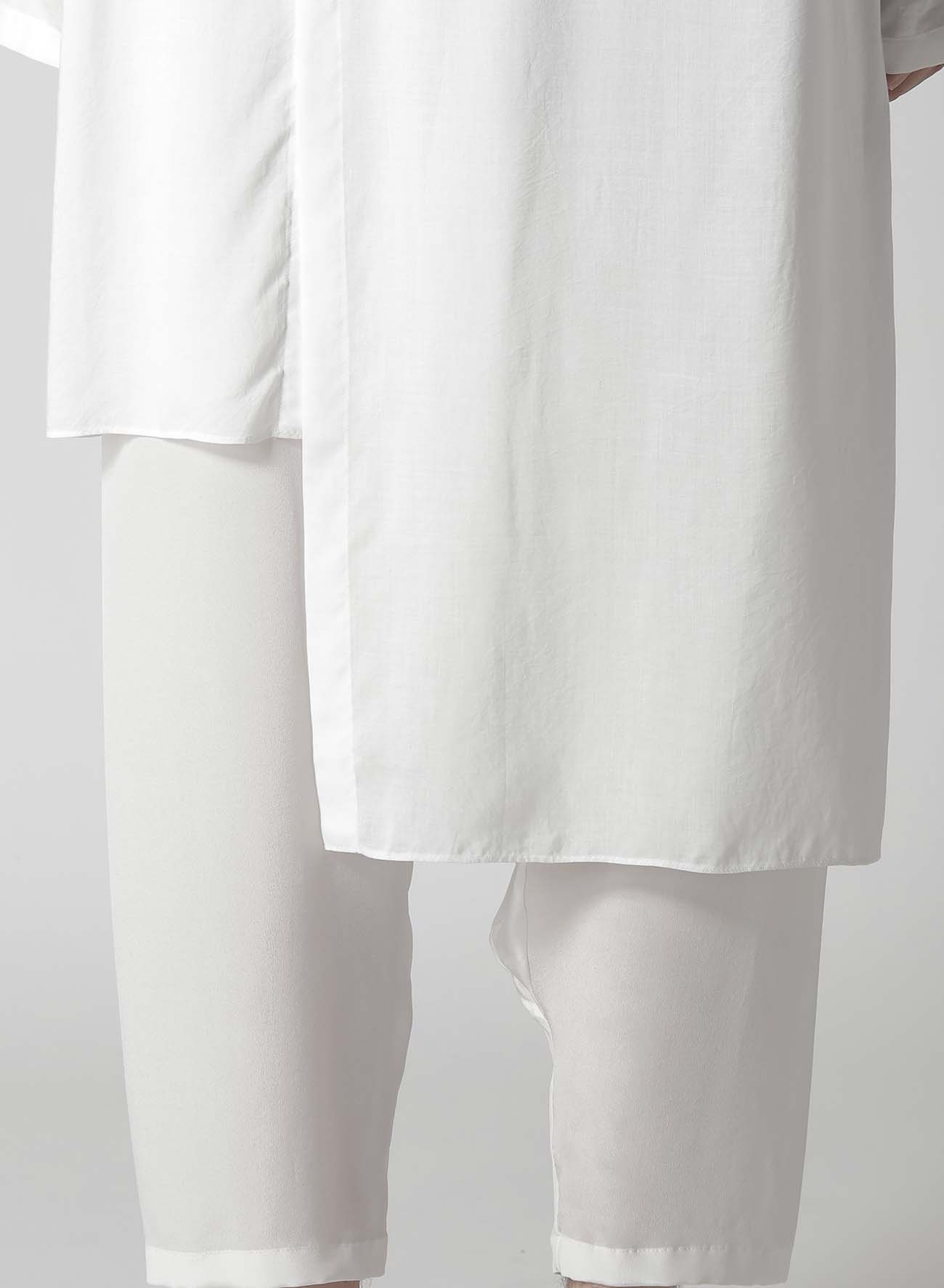 【Launching 10:00(JST), Jan 11】WHITE 80 MODAL LAWN TAB DETAIL BLOUSE