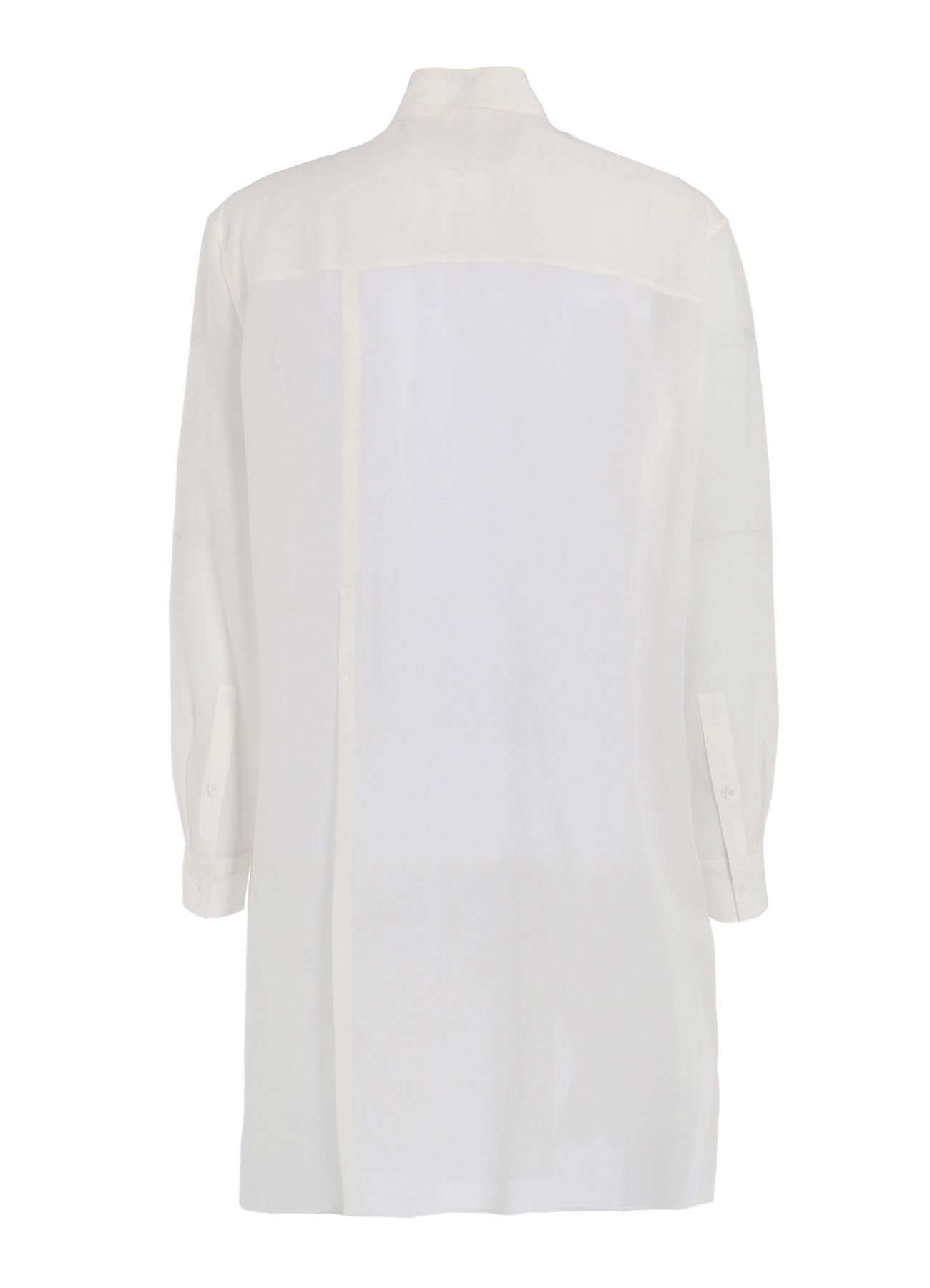 【Launching 10:00(JST), Jan 11】60 CELLULOSE LOAN BACK PANELED SLIT BLOUSE