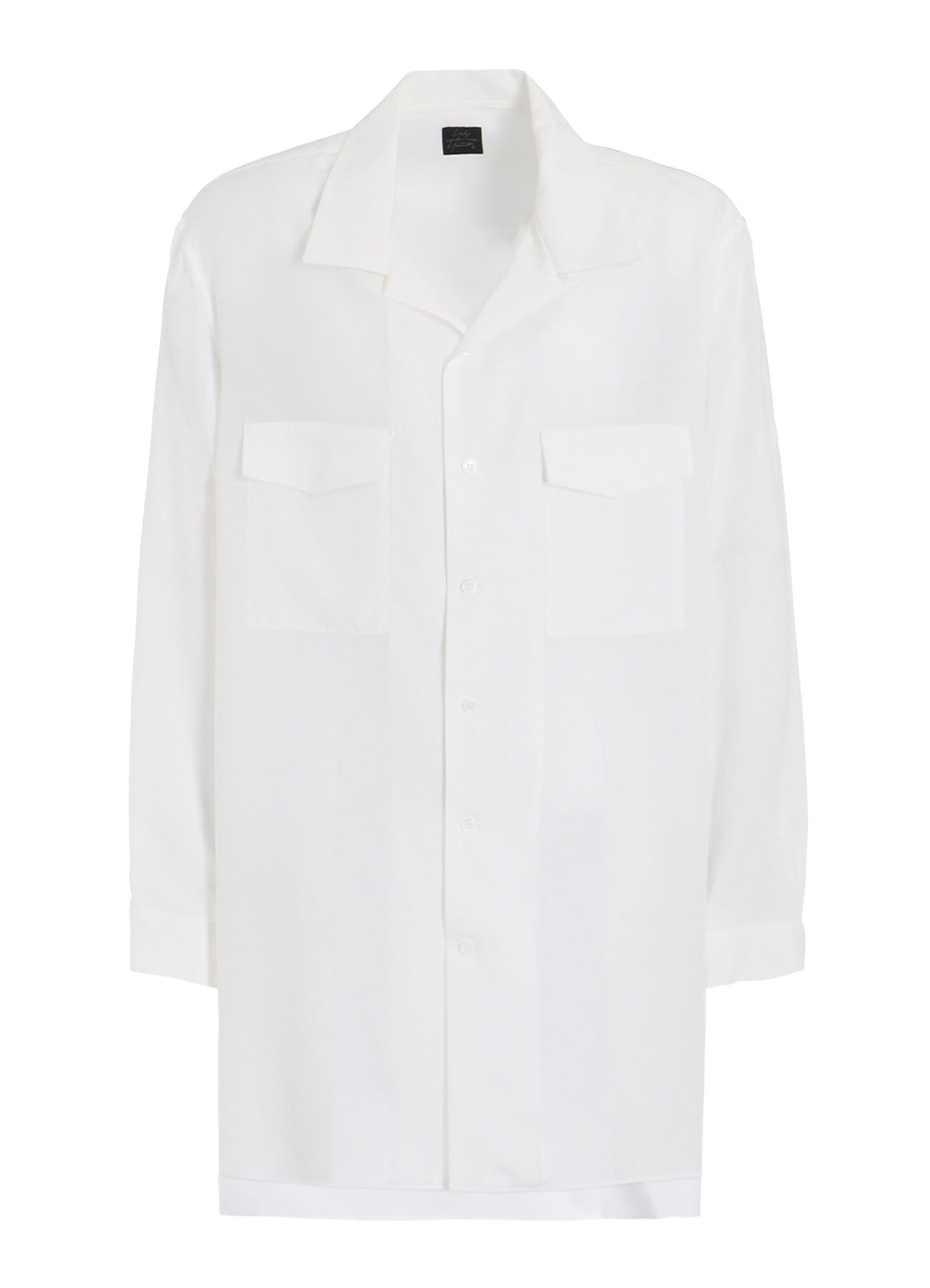 SUIT CELLULOSE POPLIN CDH OPEN COLLAR SHIRT