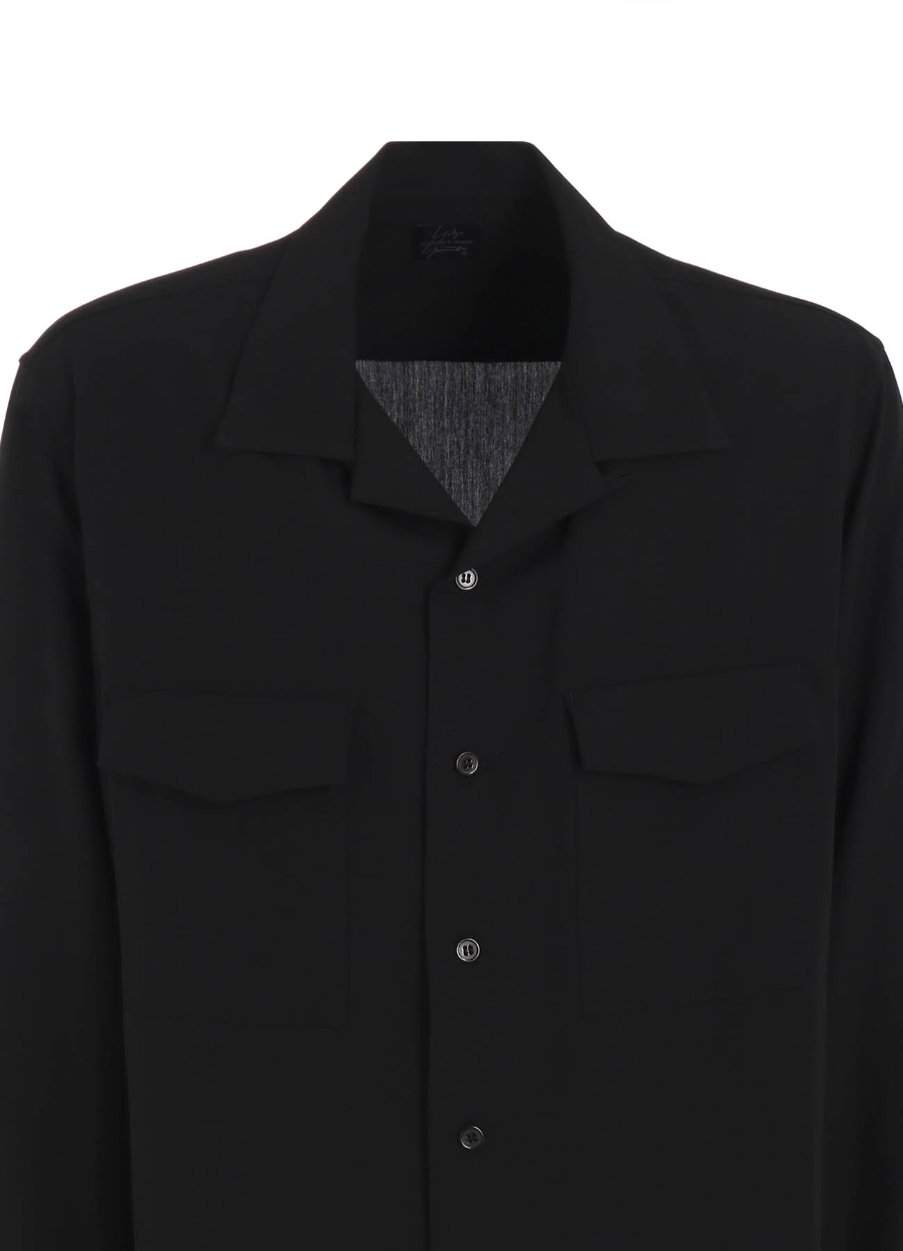 SUIT CELLULOSE POPLIN CDH OPEN COLLAR SHIRT