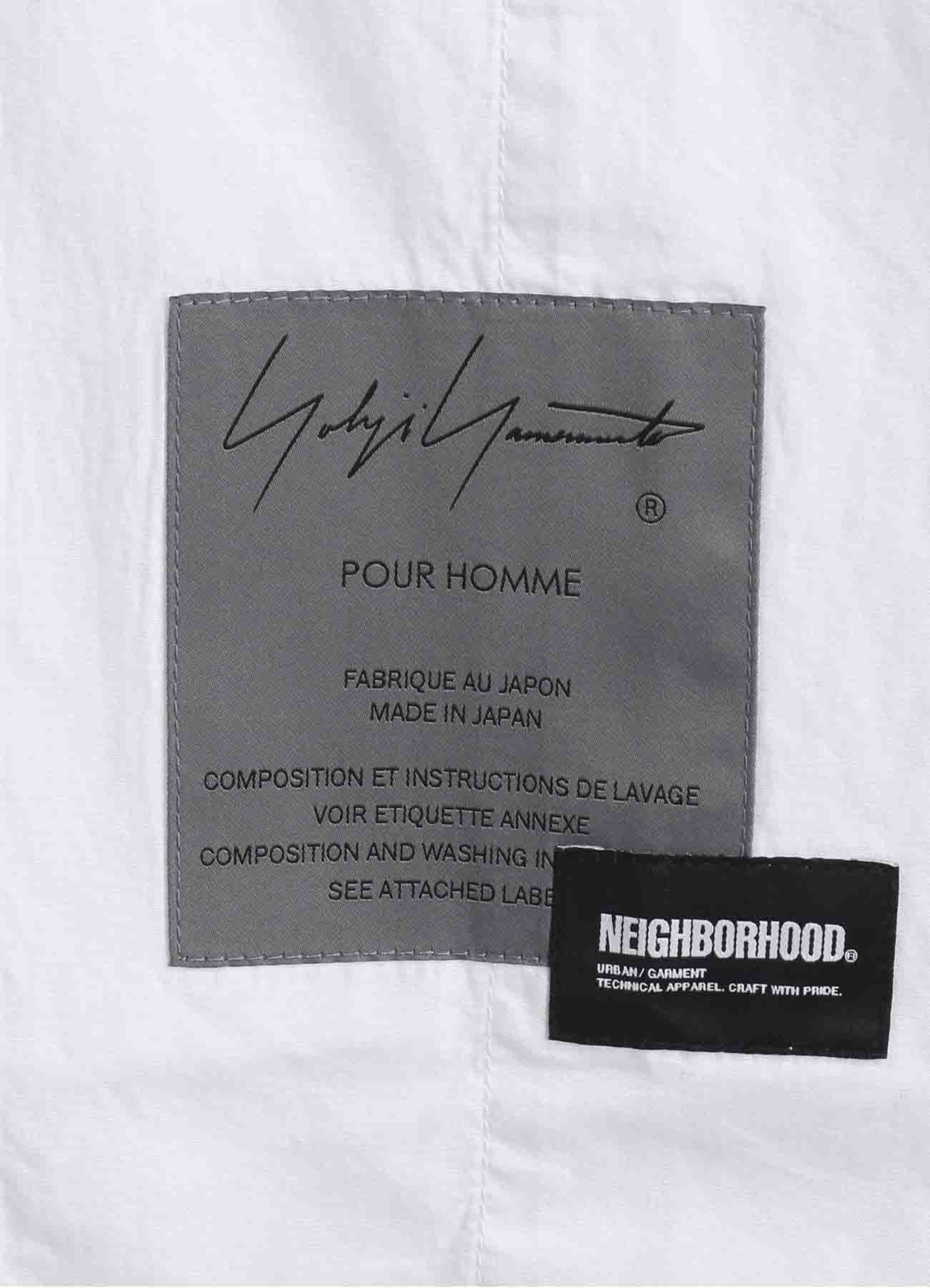 Yohji Yamamoto x NEIGHBORHOOD PRINT SHIRT LS