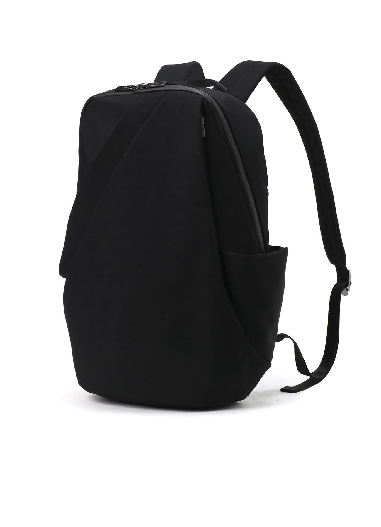 WOOL GABARDINE/NYLON TUCK BACKPACK