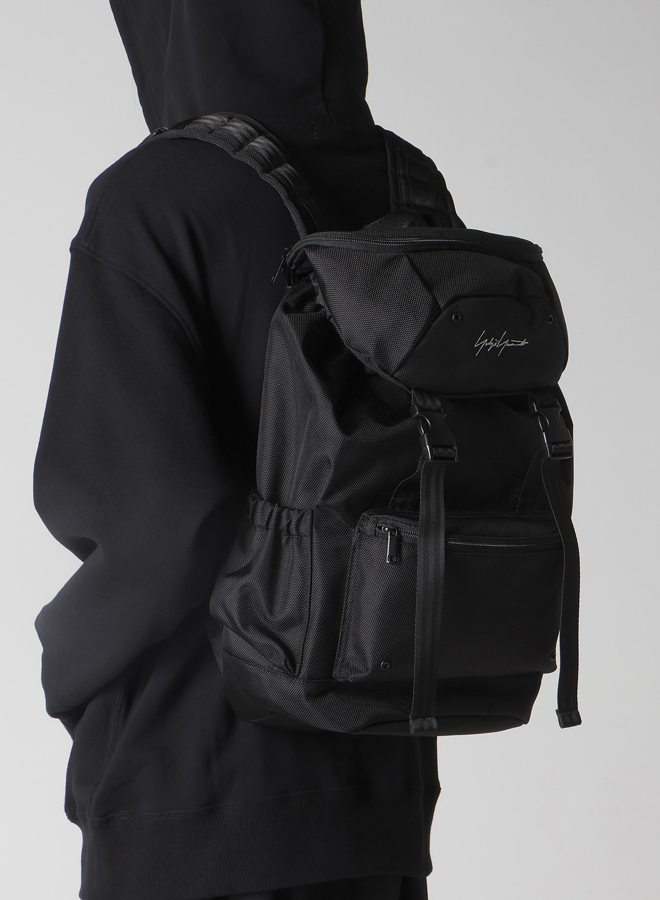 YY SIGNATURE NYLON BACKPACK M