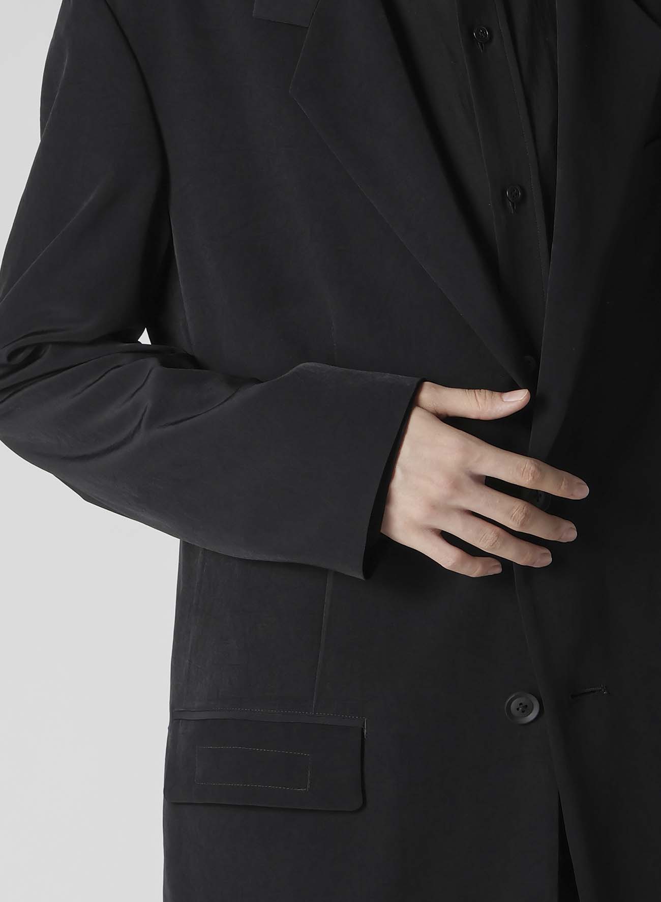 TA TUXEDO LEFT SEAM ZIPPER JACKET