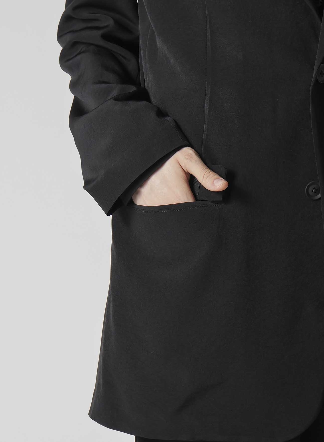 TA TUXEDO LEFT SEAM ZIPPER JACKET