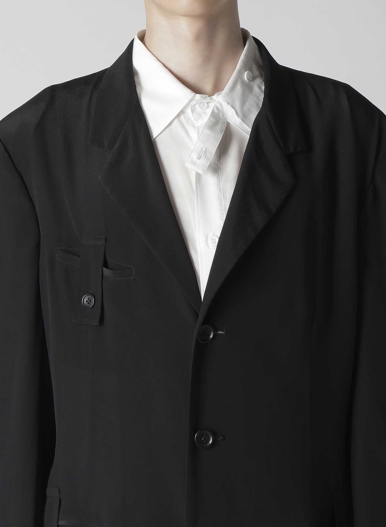 【Launching 10:00(JST), Jan 11】12M SILK DECINE TAB LONG JACKET