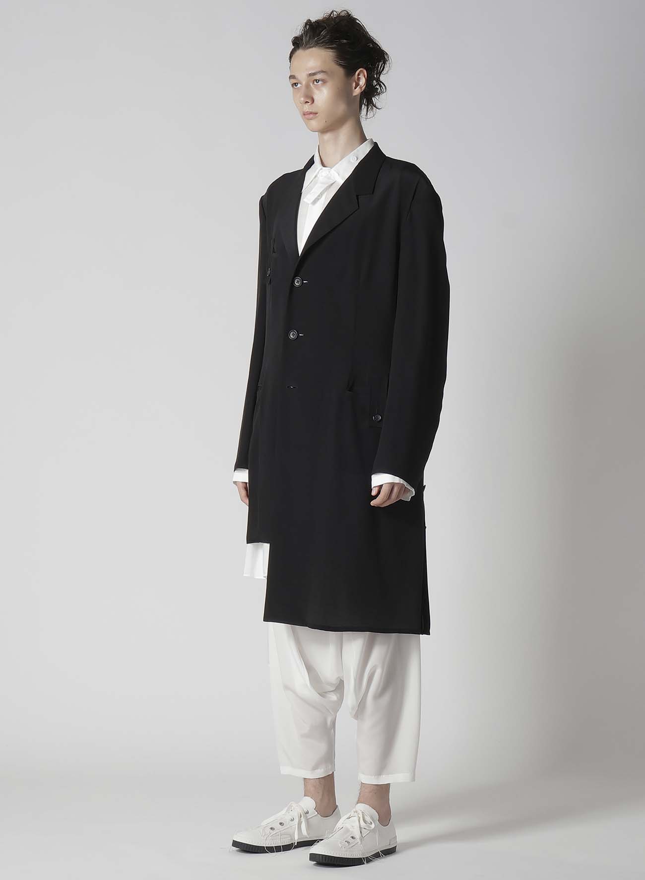 【Launching 10:00(JST), Jan 11】12M SILK DECINE TAB LONG JACKET