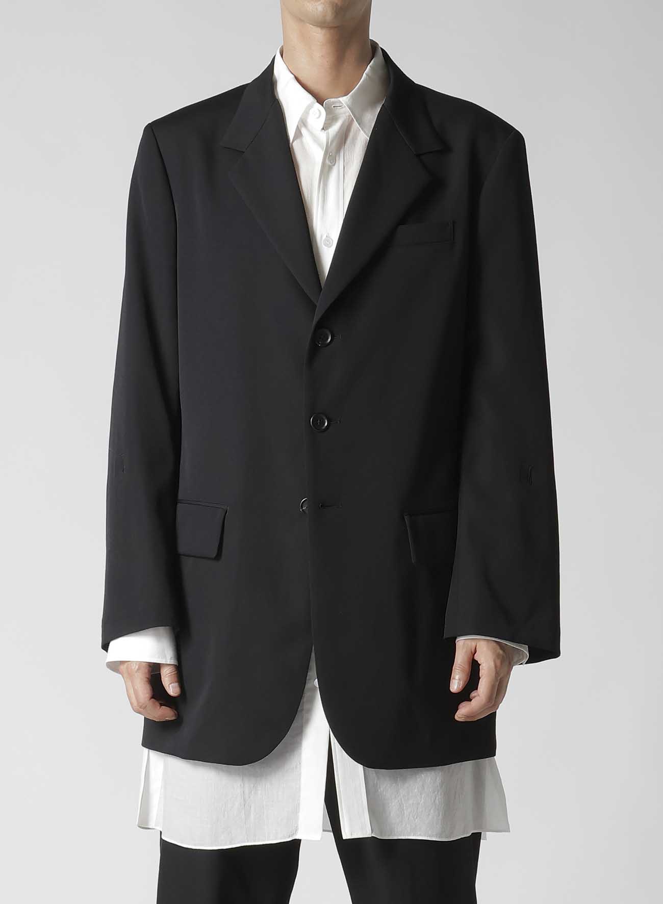 【Launching 10:00(JST), Jan 11】WOOL GABARDINE BACK OPENING JACKET